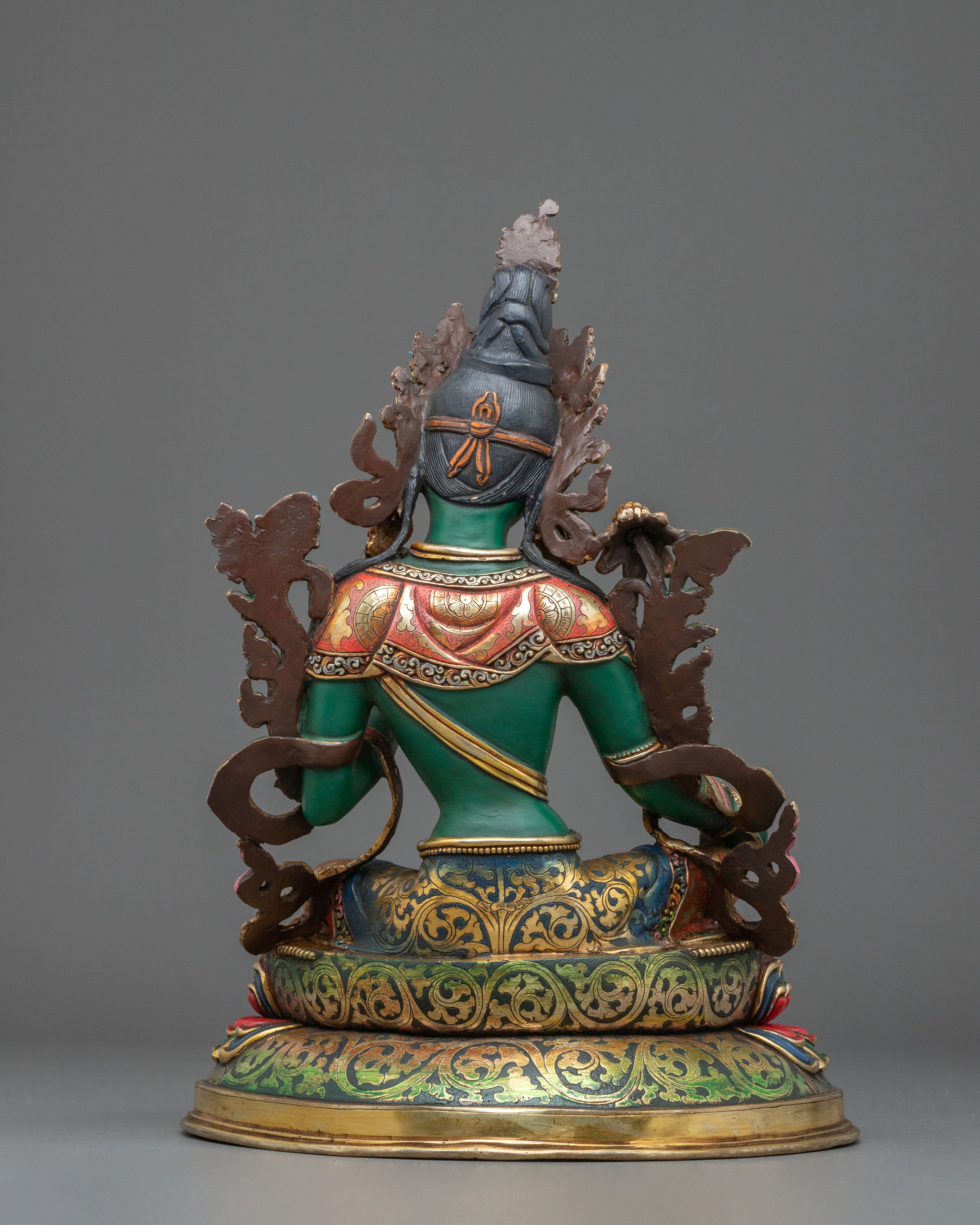Green Tara Statue: Mother of Liberation
