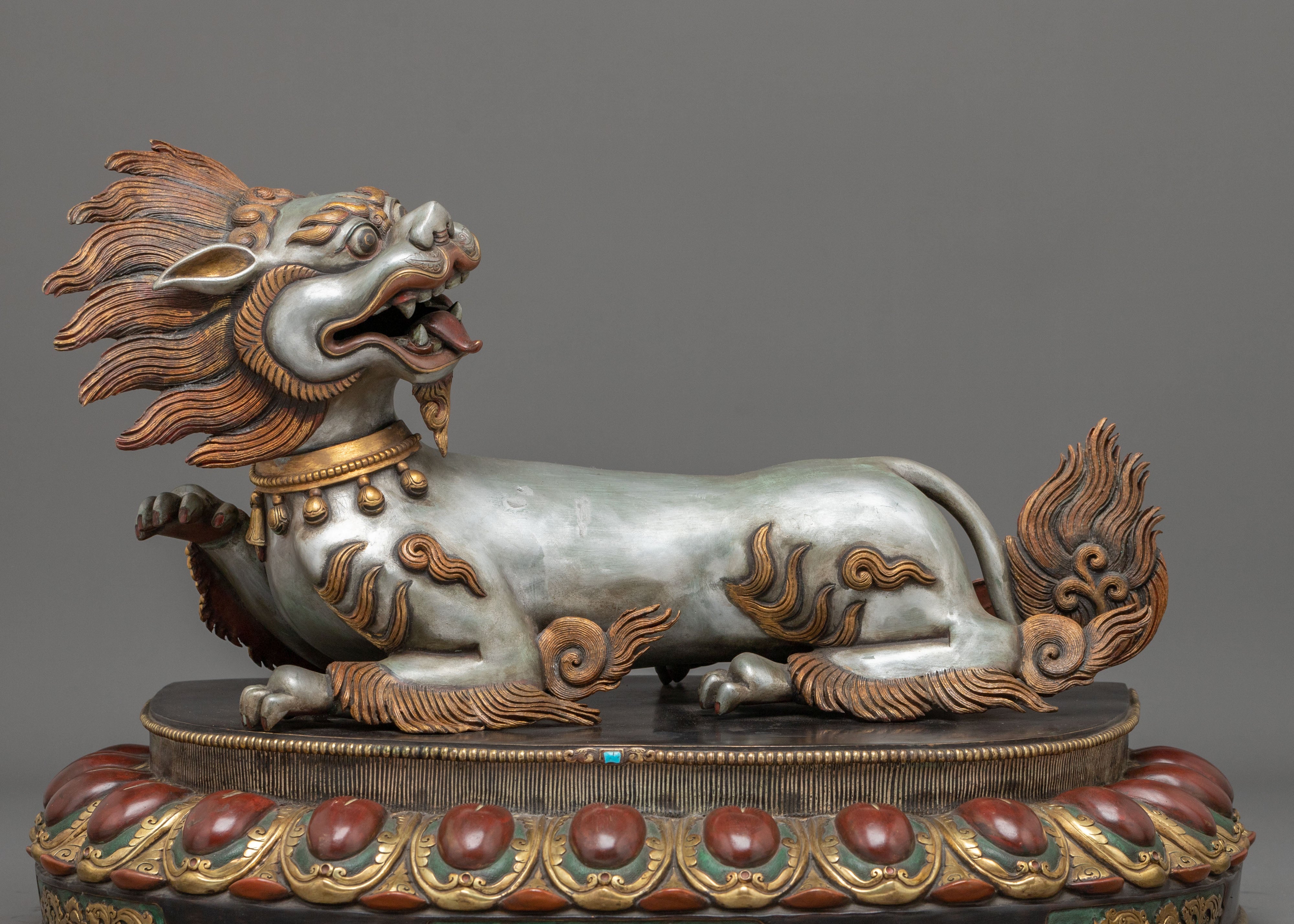 Namtoshe Copper Sculpture | Guardian King of Wealth and Protection