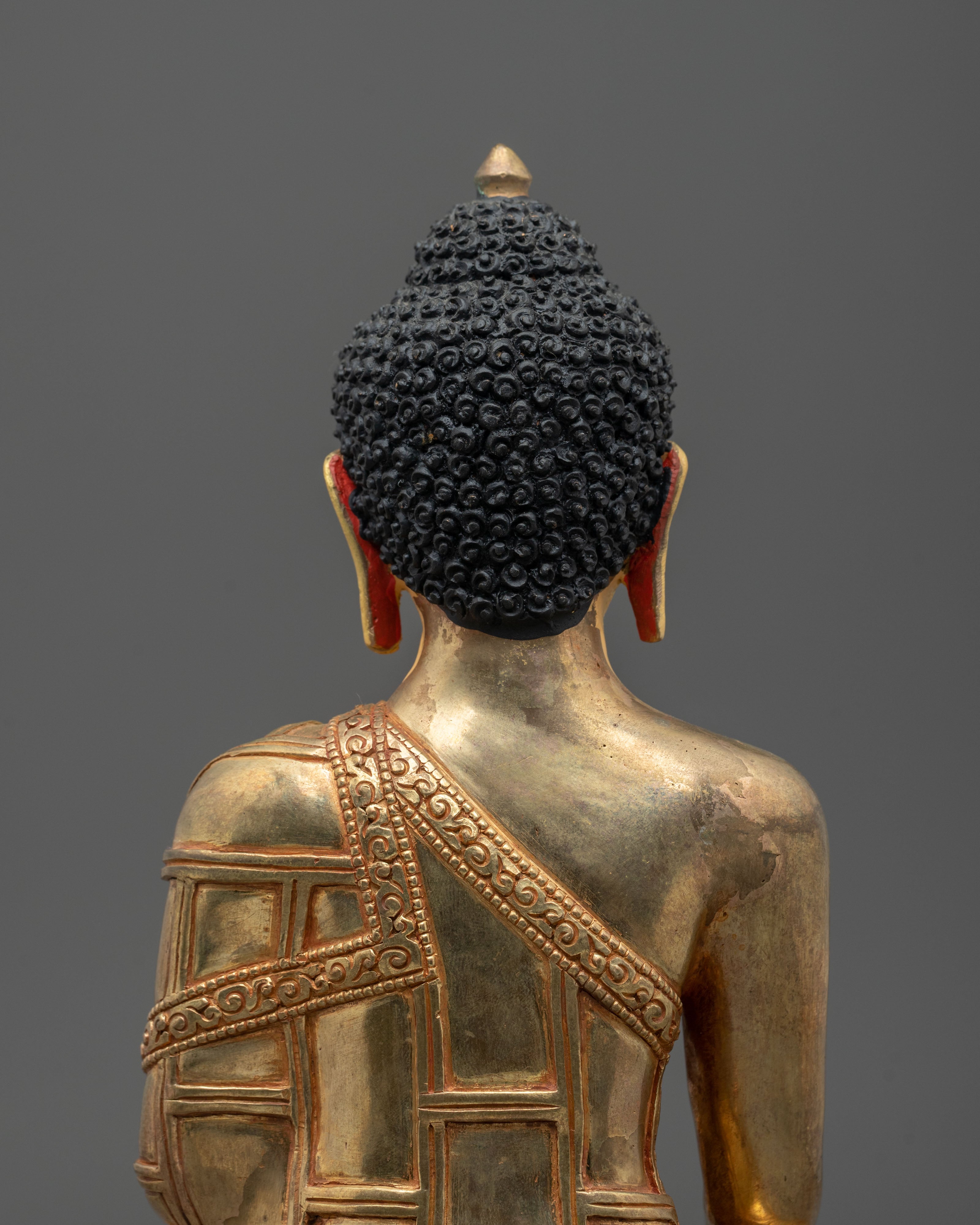 Shakyamuni Buddha Himalayan Buddhist Meditation Figurine