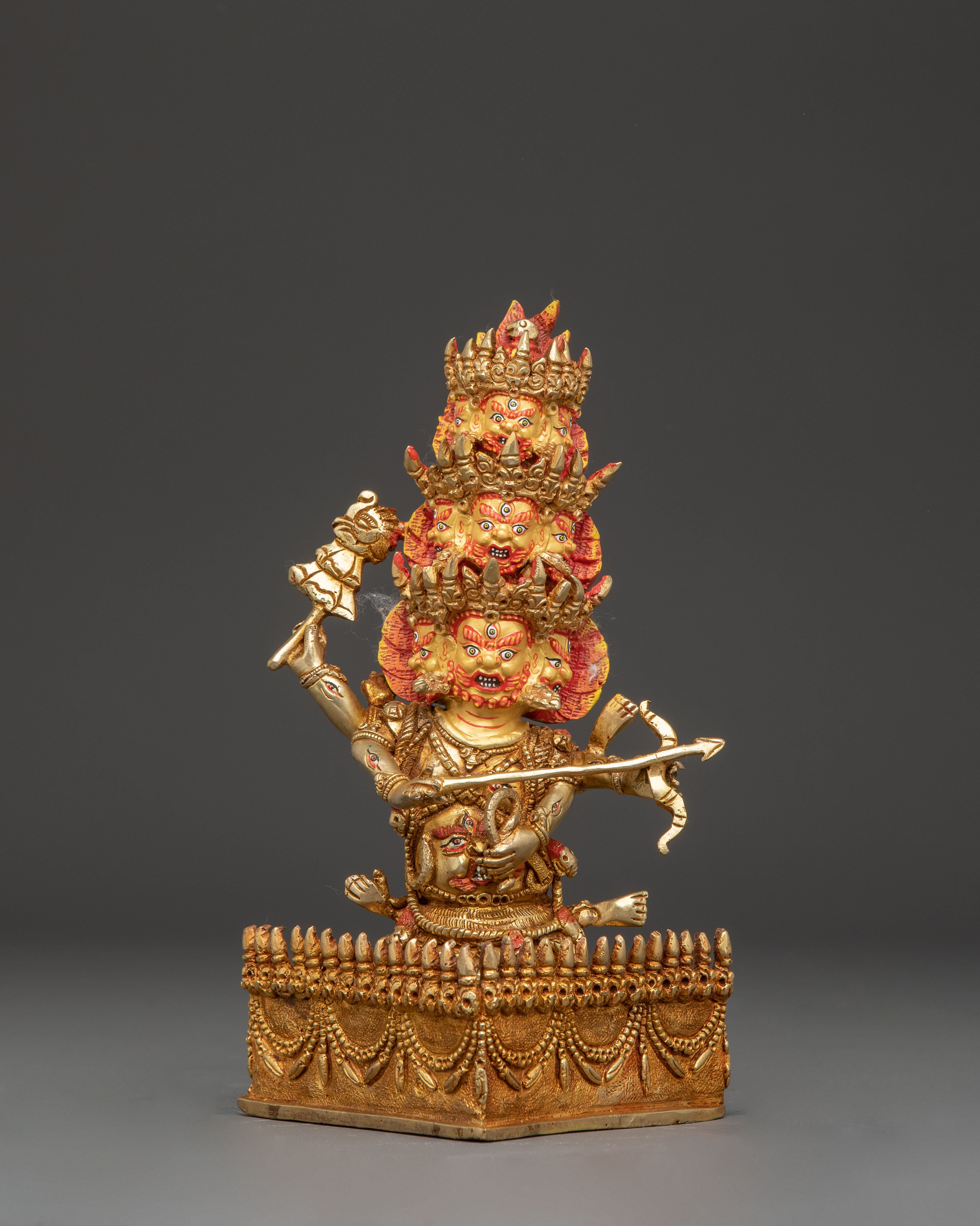 Protector Mahakala Rahula Statue | Powerful Guardian