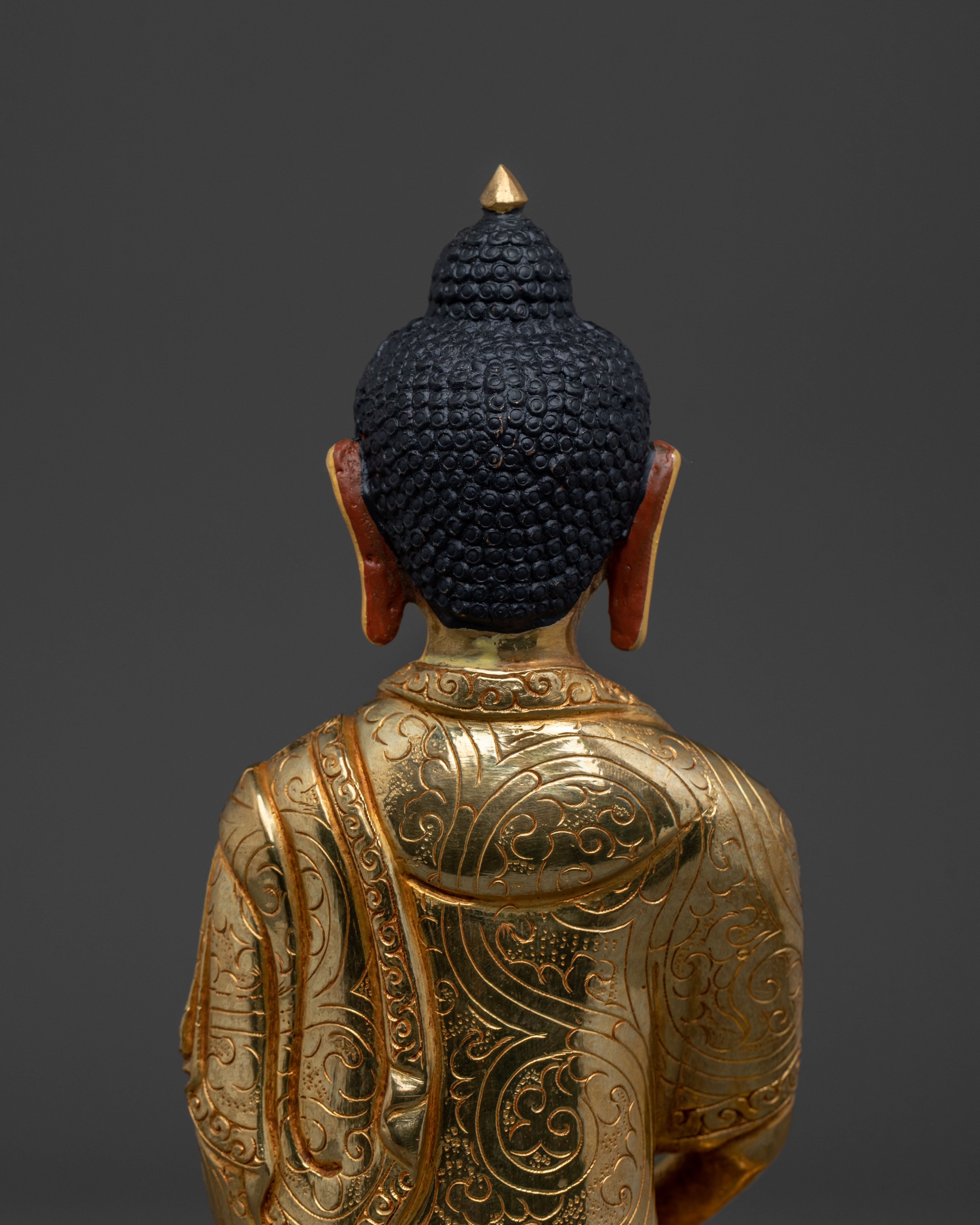 Amitabha 24K Gold Buddha Statue | Home Decor