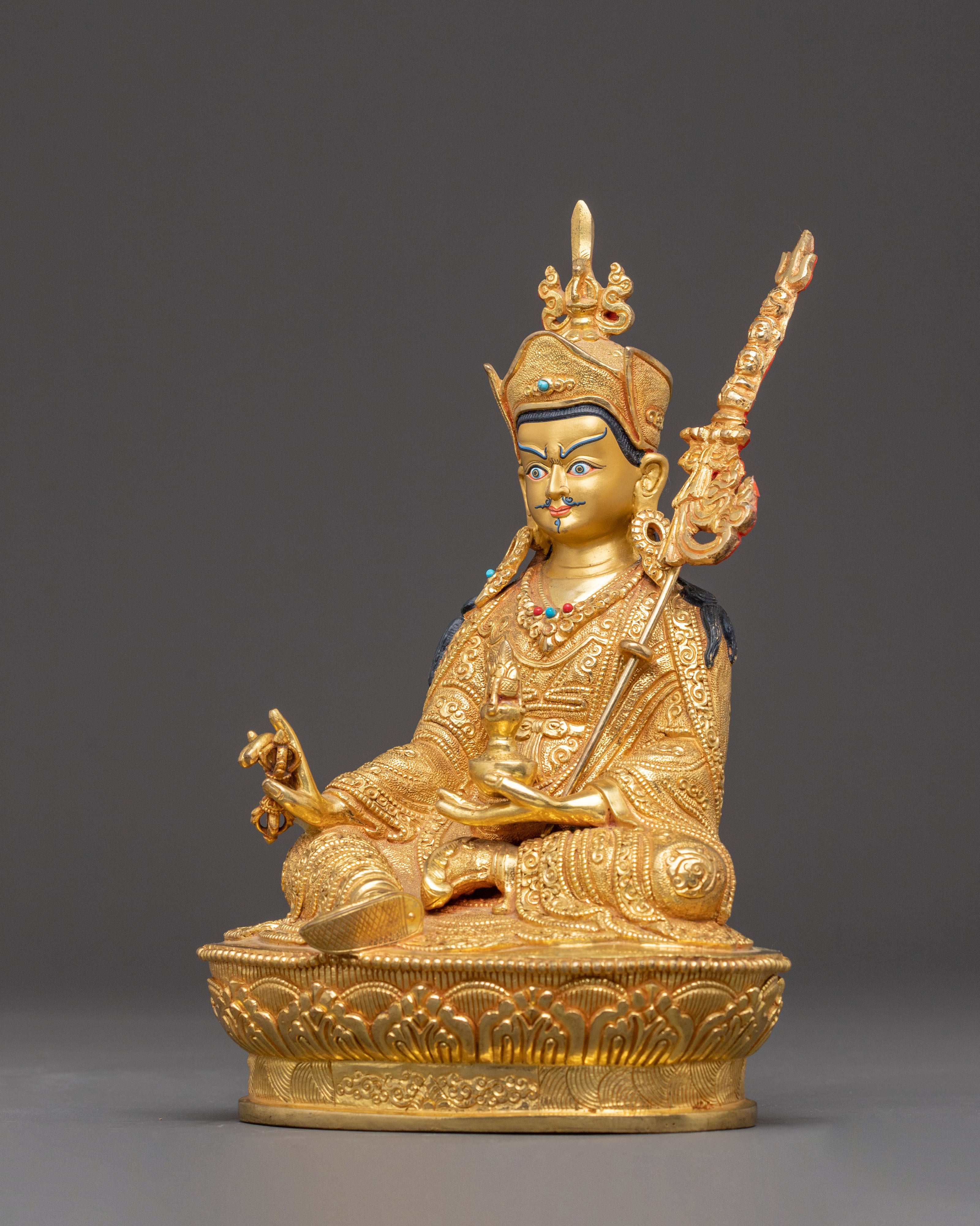 Handmade Padmasambhava Statue of Lotus Born