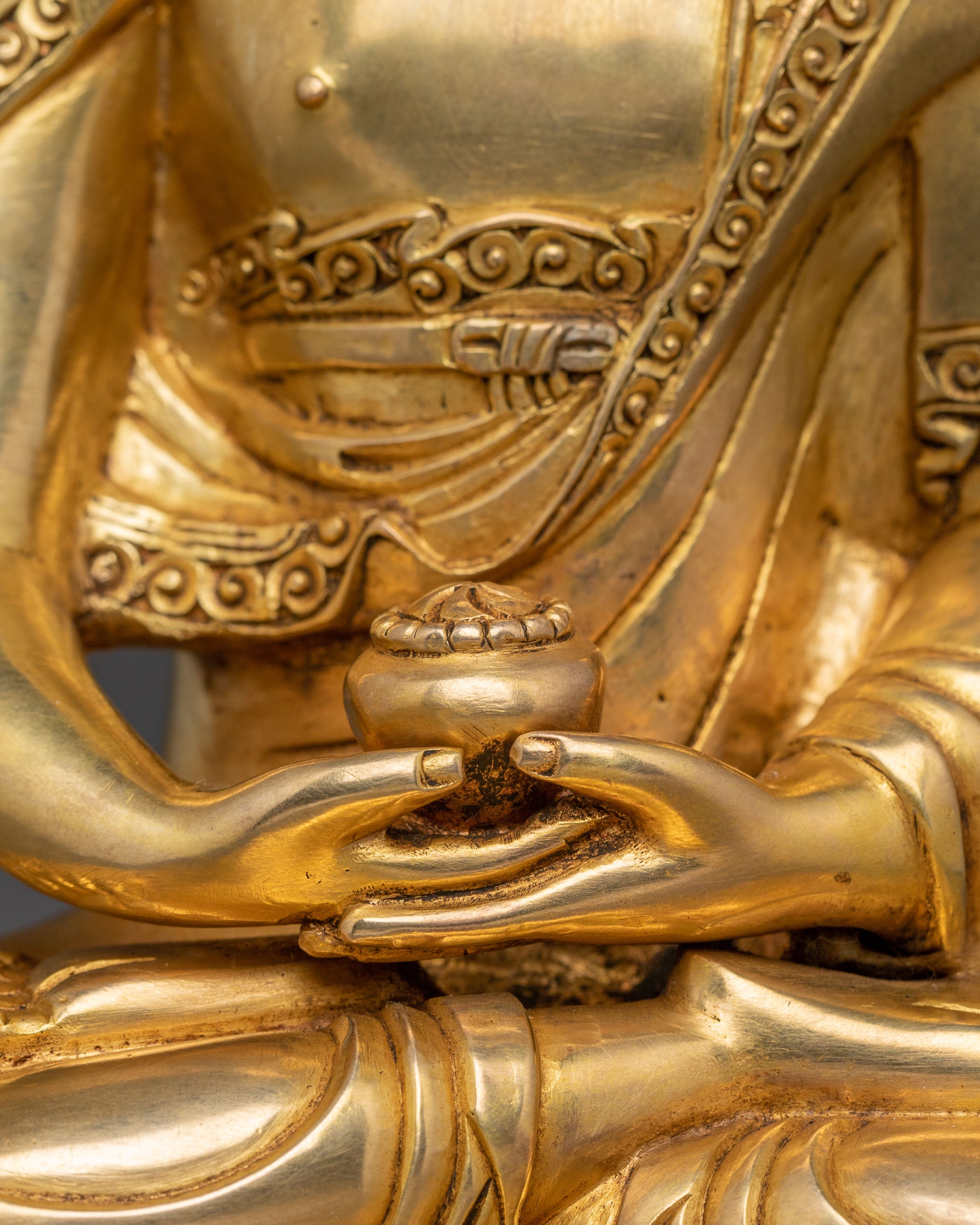 Handcrafted Divine Amitabha Buddha Statue