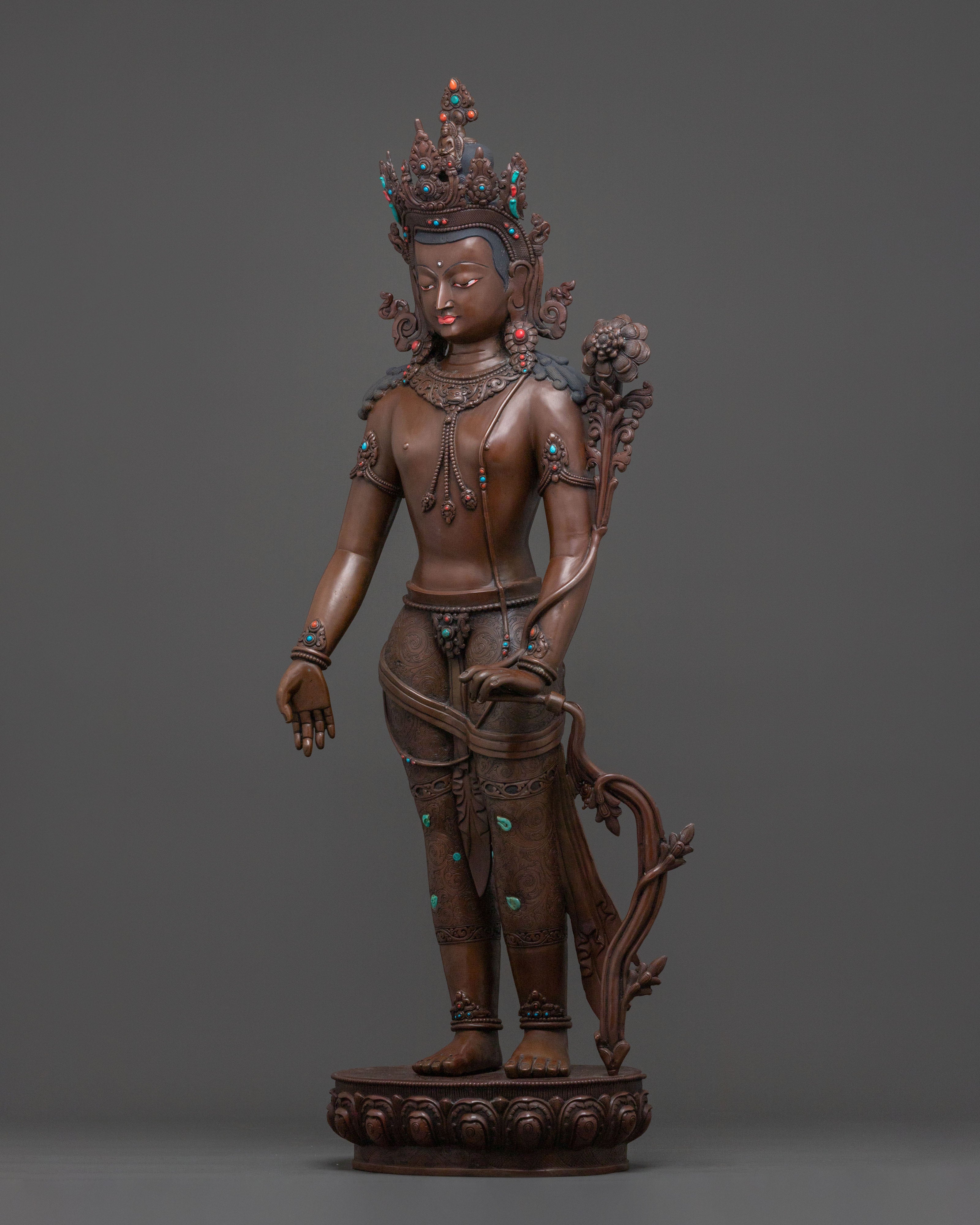 Padmapani Statue of Compassion | Bodhisattva of Mercy and Wisdom