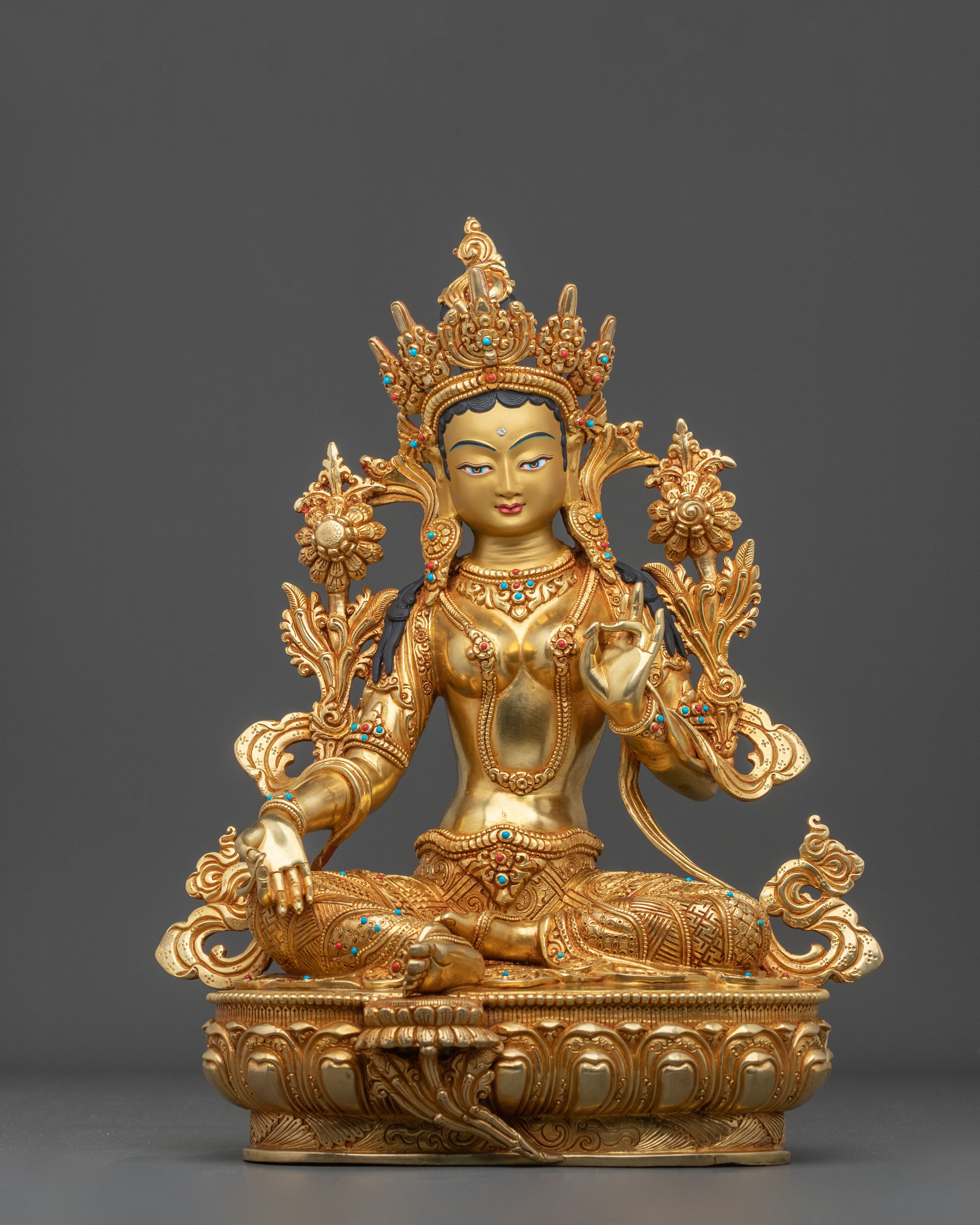 Green Tara Statue 
