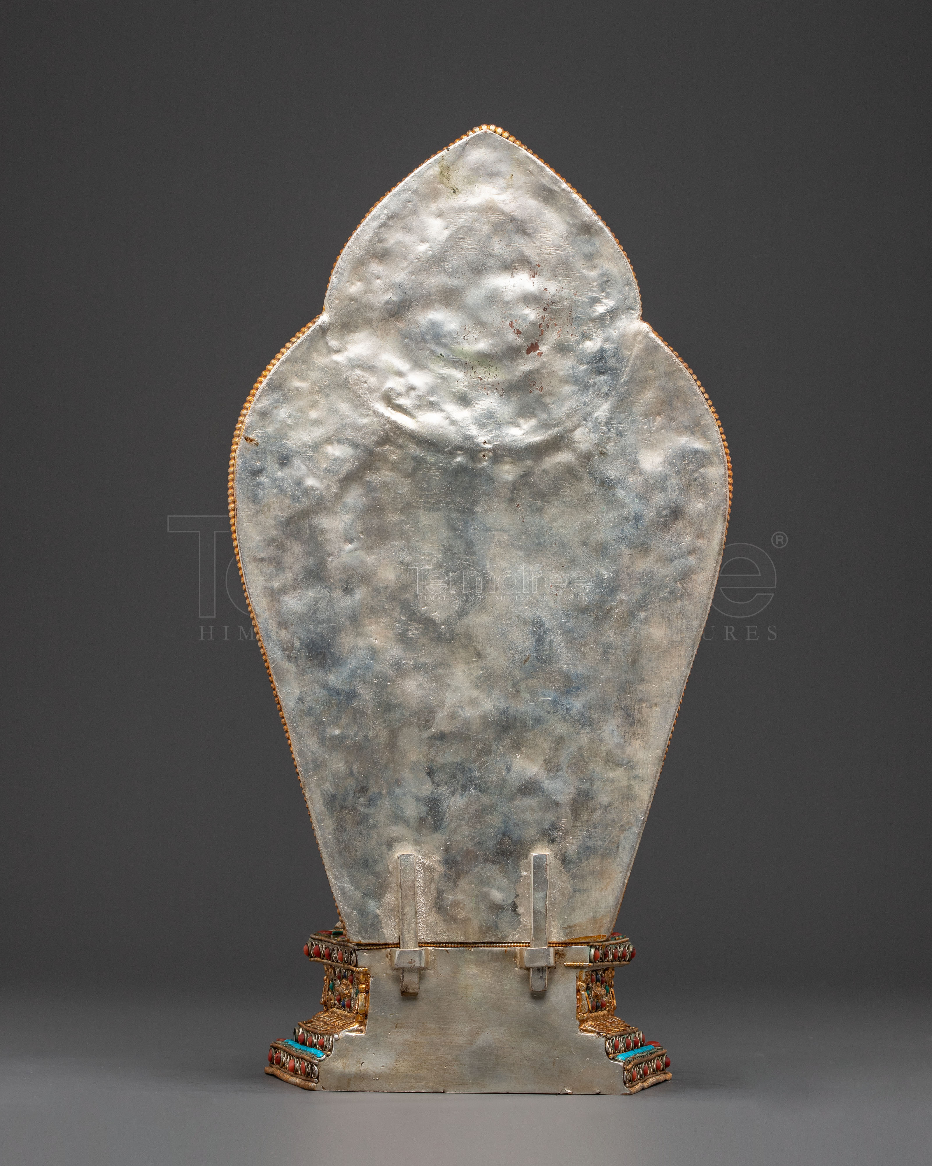 Divine Avalokiteshvara Golden Statue - 24K Gold Gilded