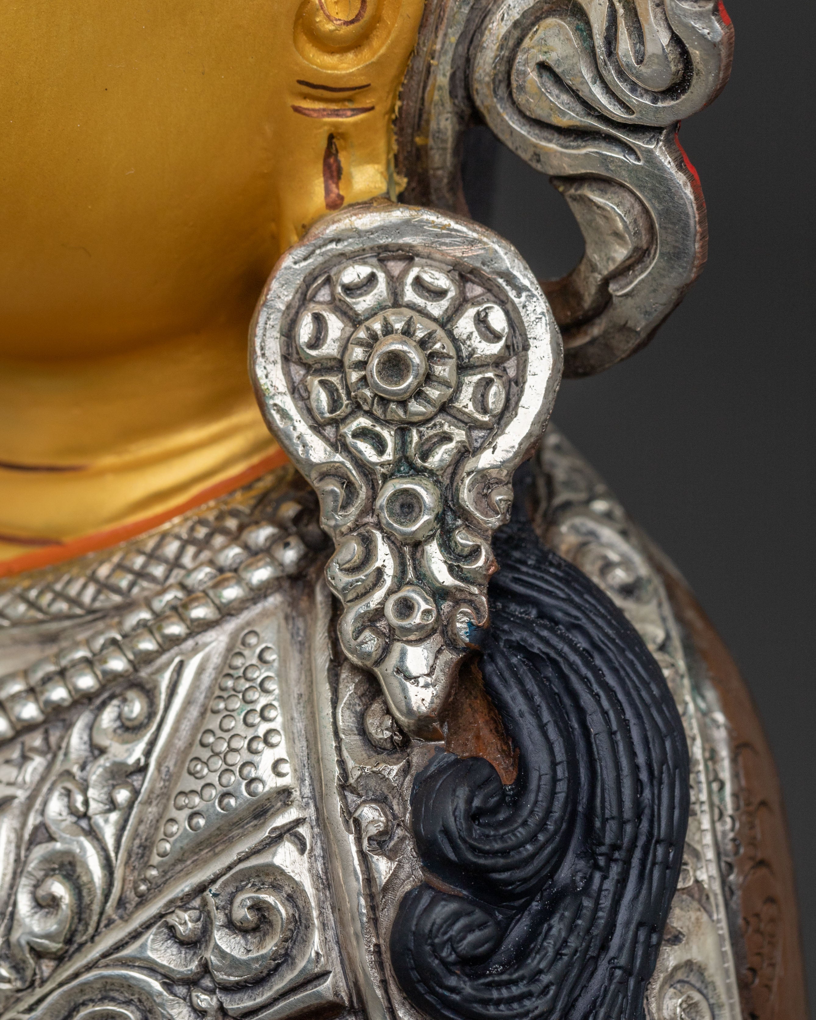 Handcrafted Guru Rinpoche Statue | Altar Decor