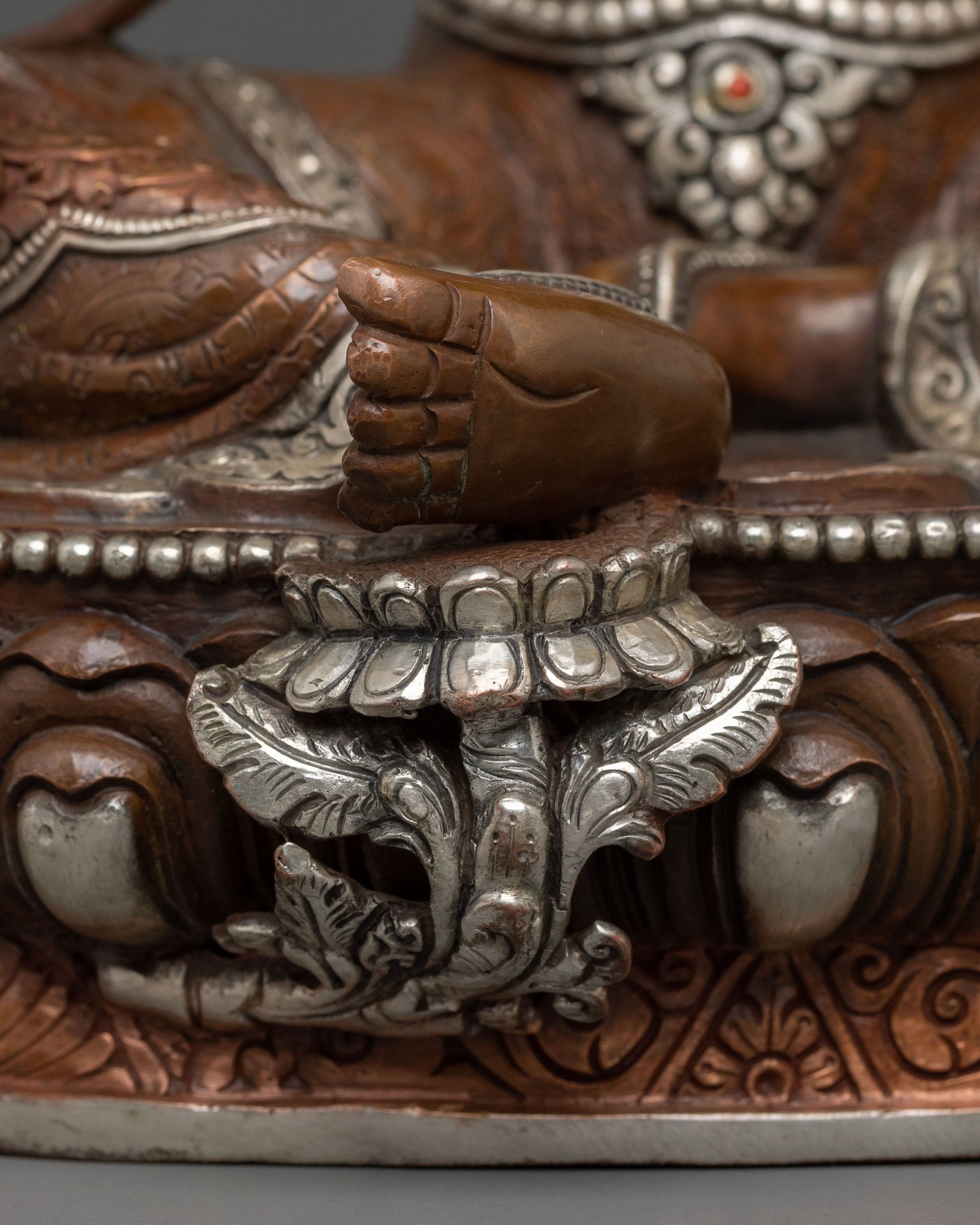 Green Tara Statue | Tibetan Guardian Figurine
