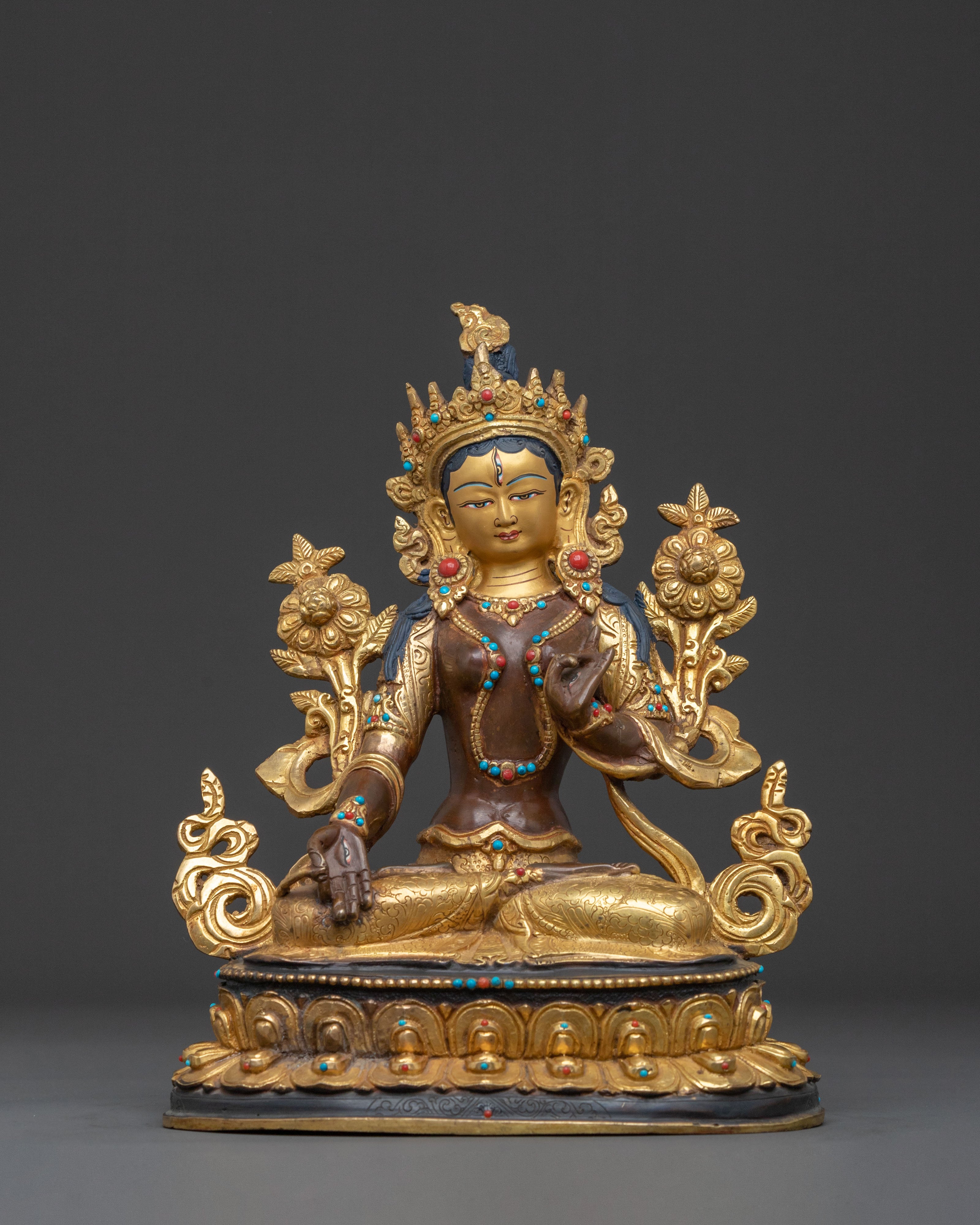 White Tara Statue 