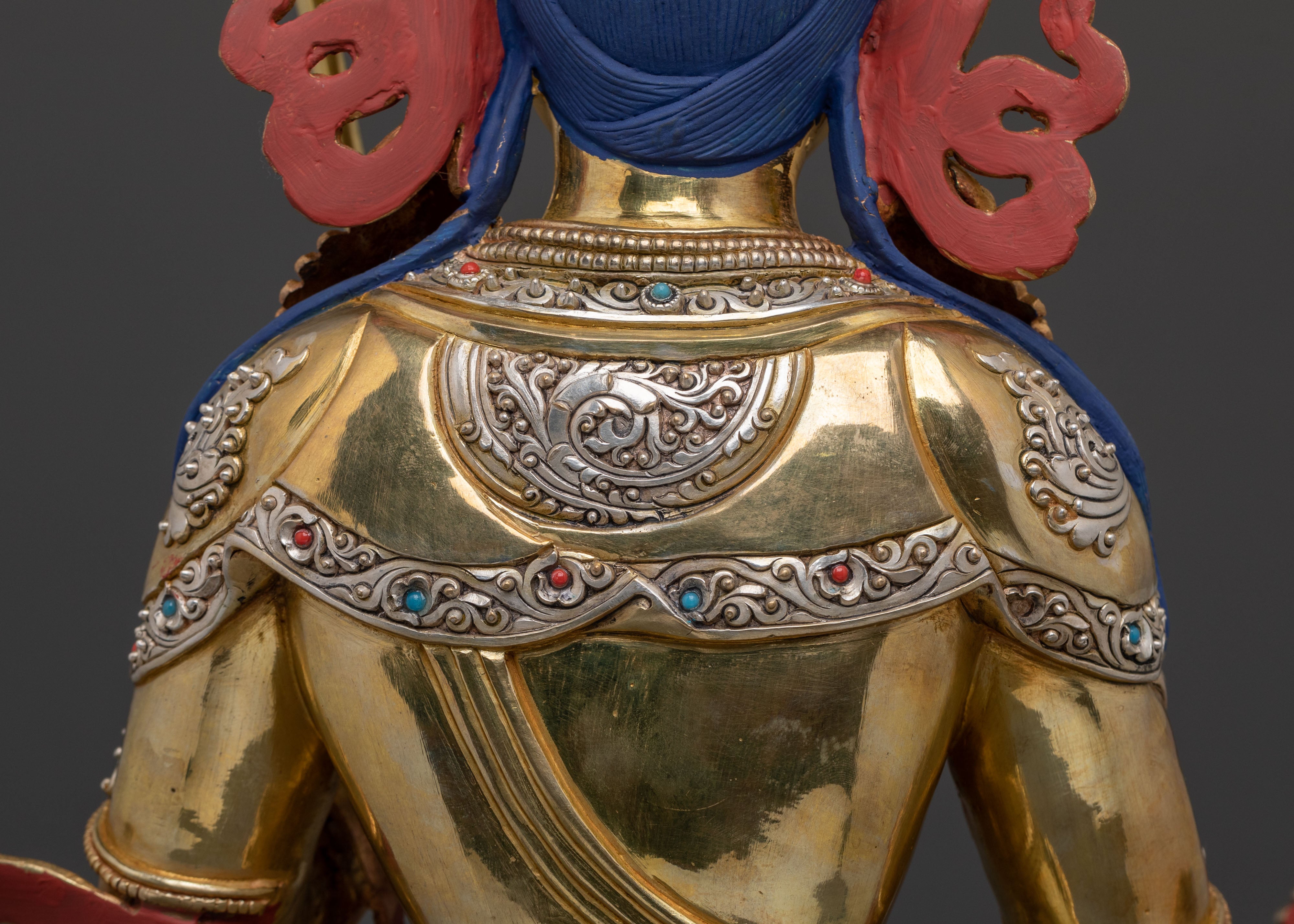 Goddess Dukkar Statue | White Umbrella Goddess of Protection