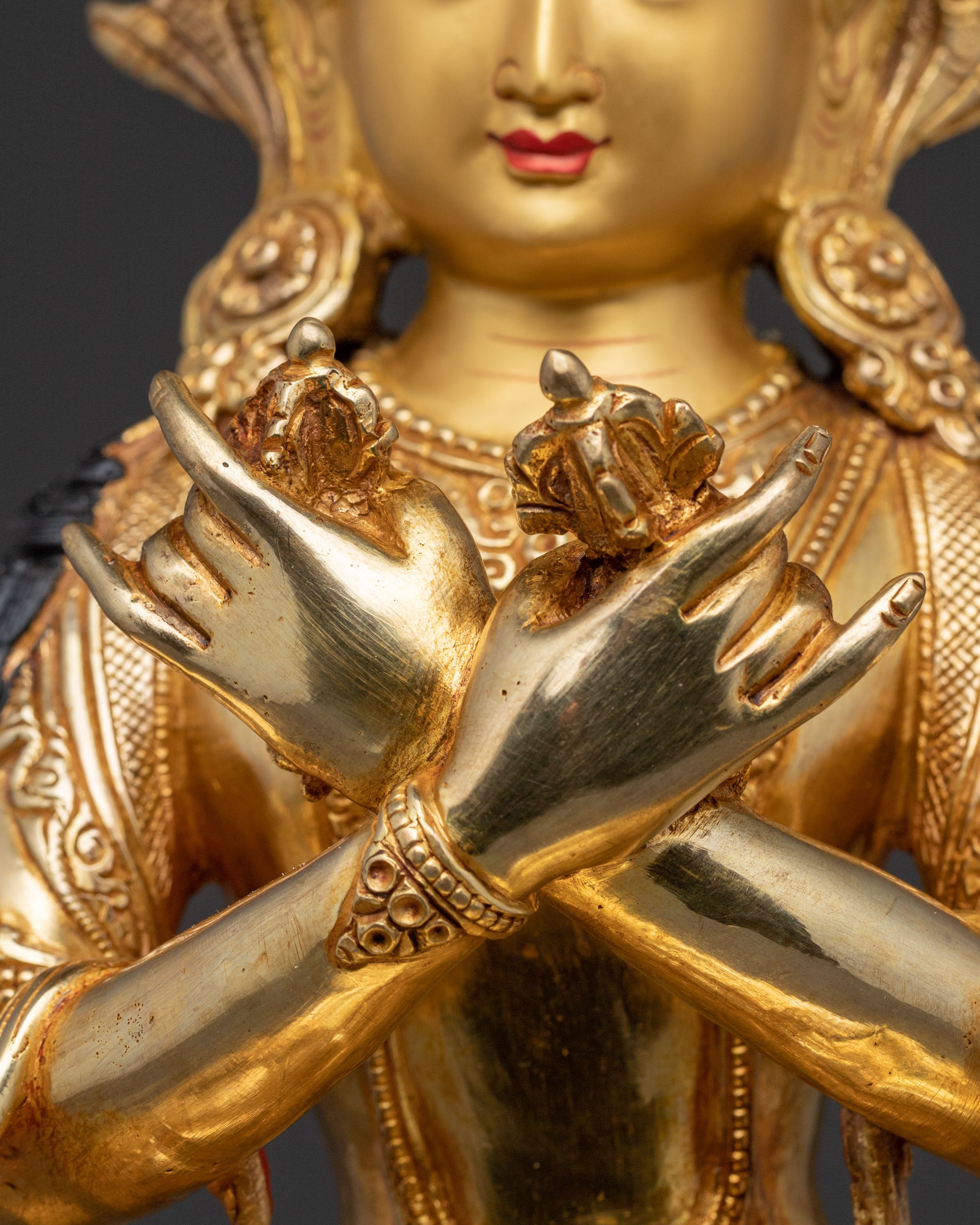 Vajradhara Primordial Buddha Golden Statue