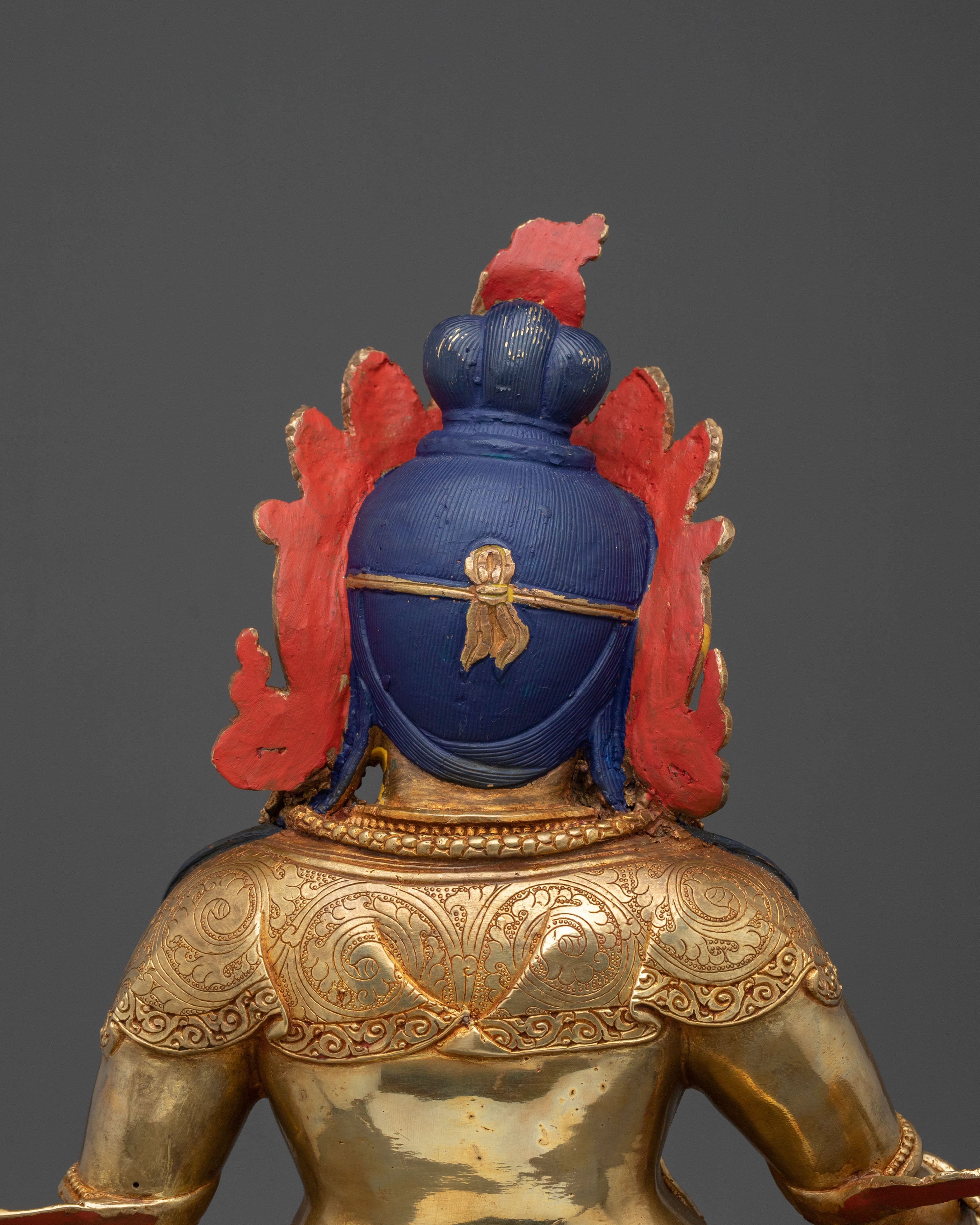 Tibetan Wealth God Dzambhala Sculpture | Representing Abundance