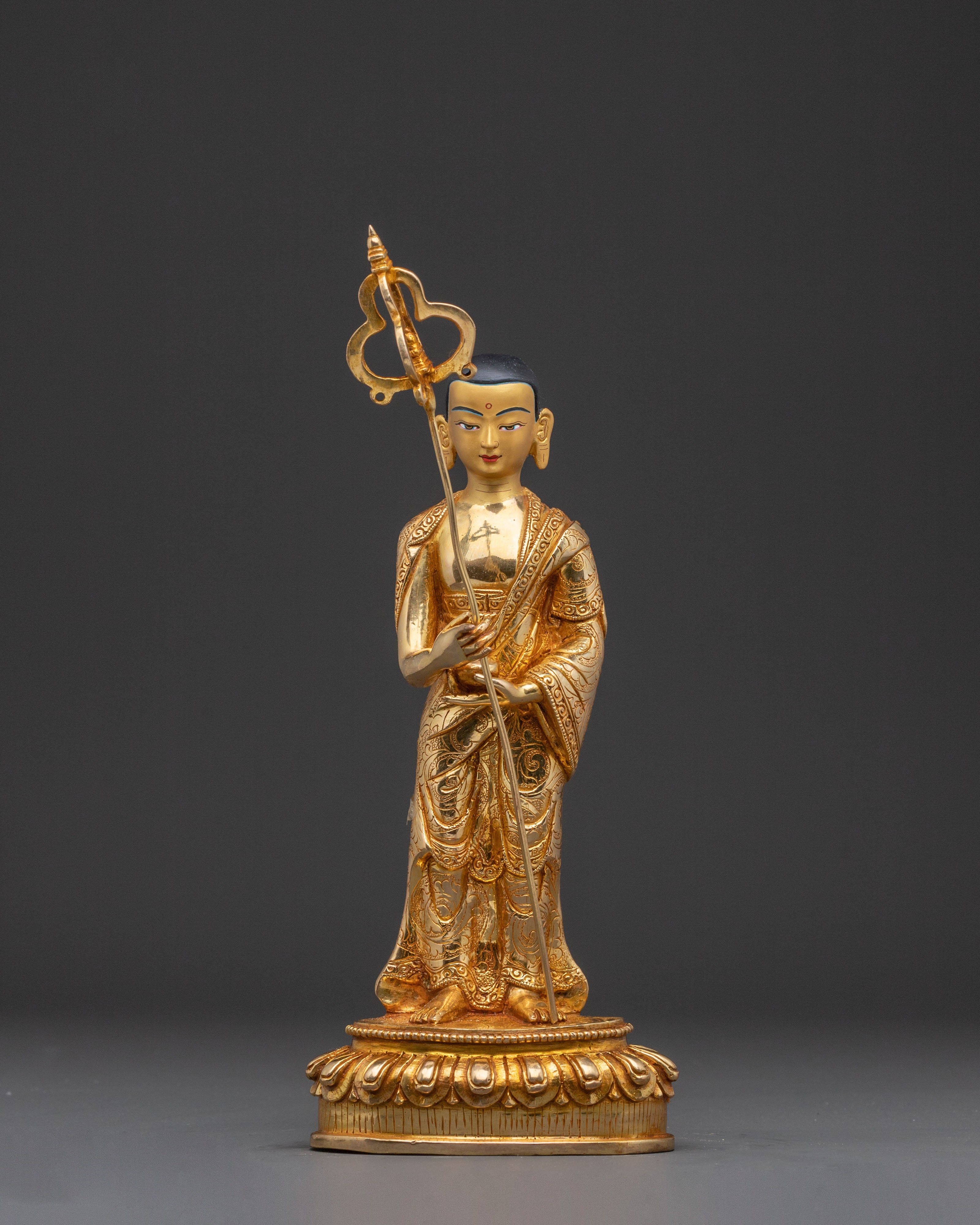 Disciples of Shakyamuni Buddha – Nepali Copper Statues