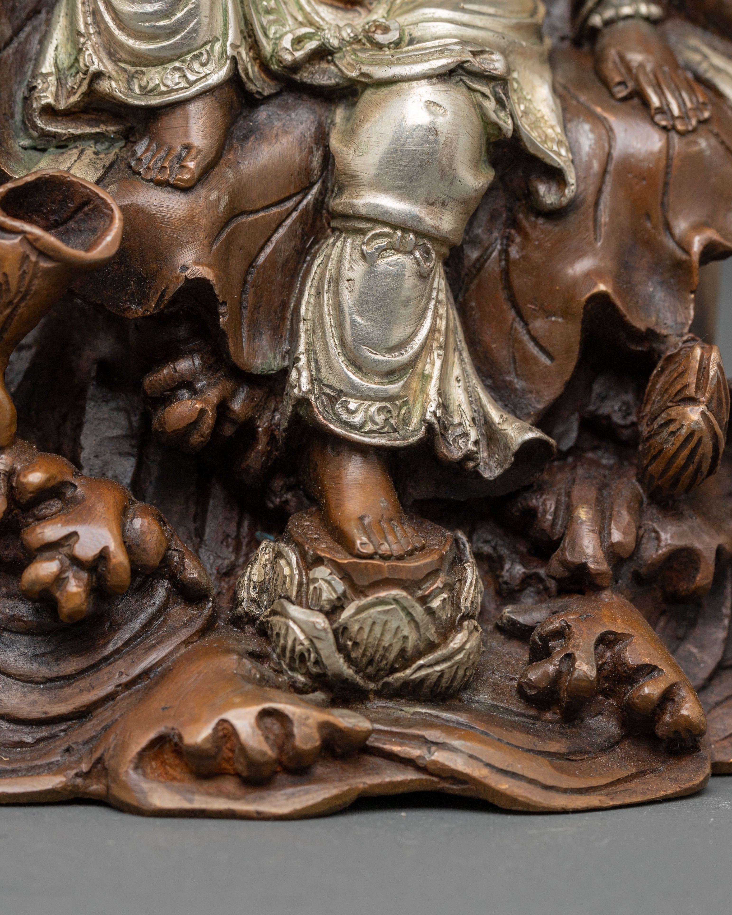 Handmade Lokeshwor Statue | Guanyin: Bodhisattva of Compassion