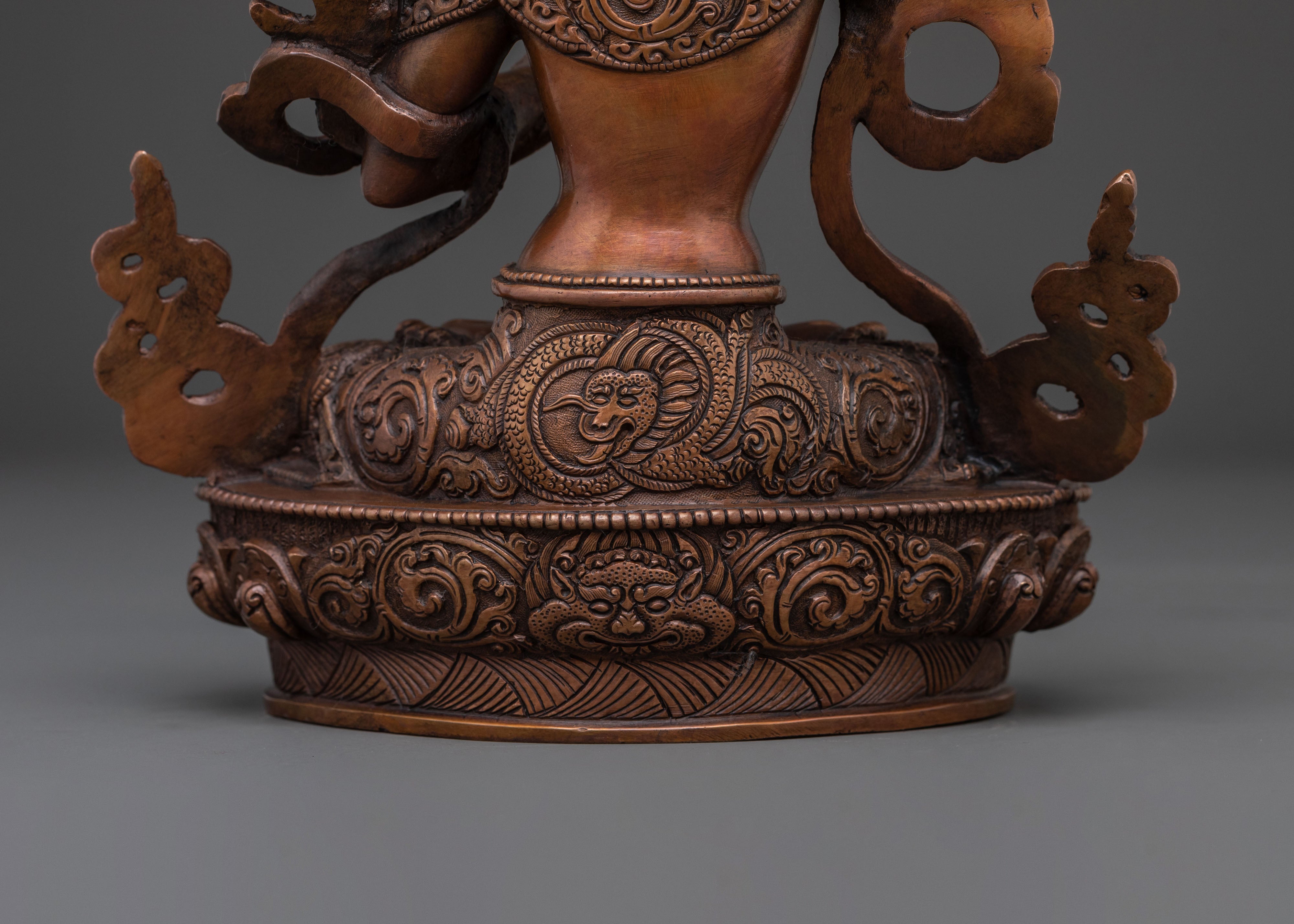 Handcrafted Manjushri Statue | Sacred Wisdom