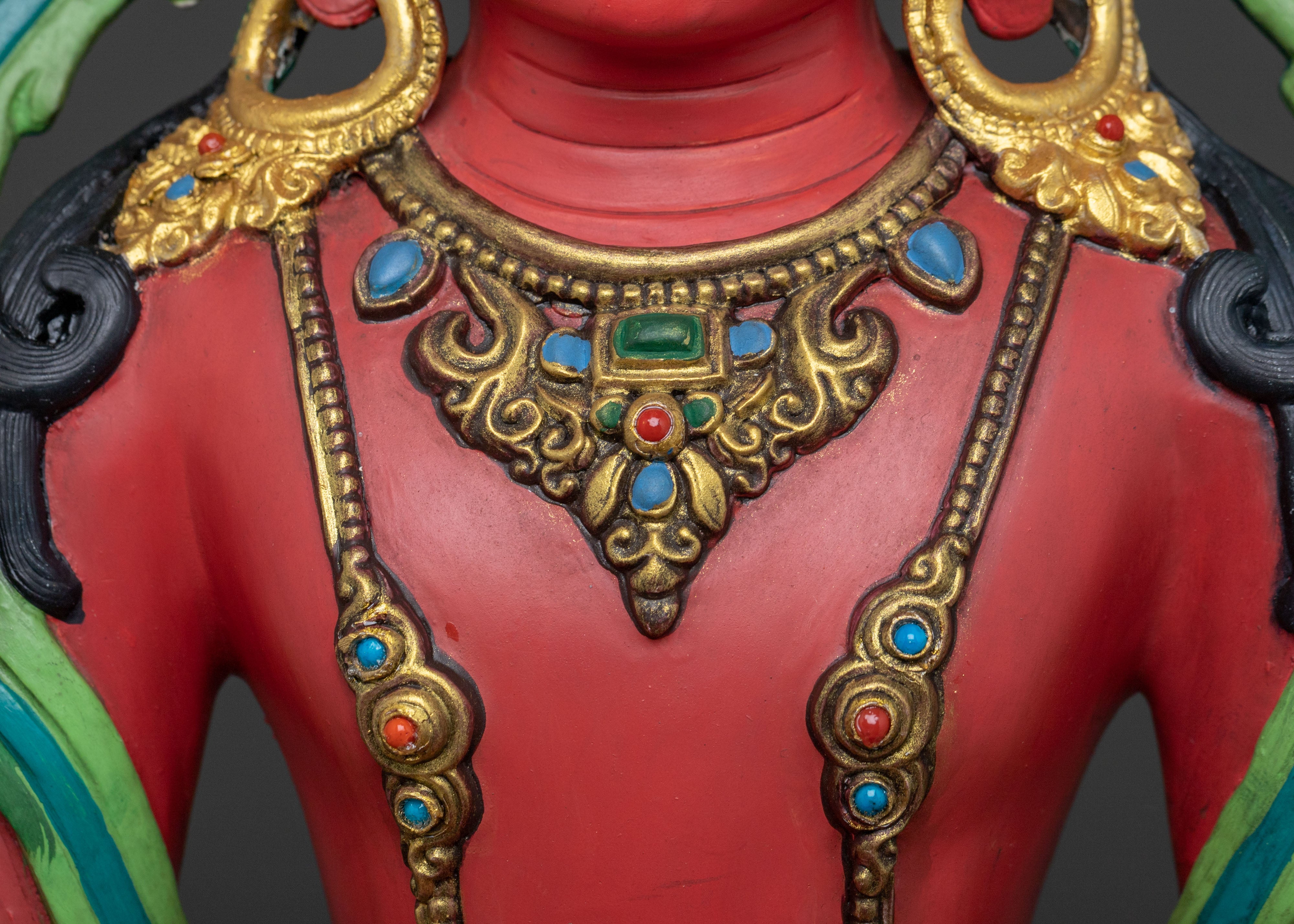 Amitayus Devotional Statue | Spiritual Decor for Longevity