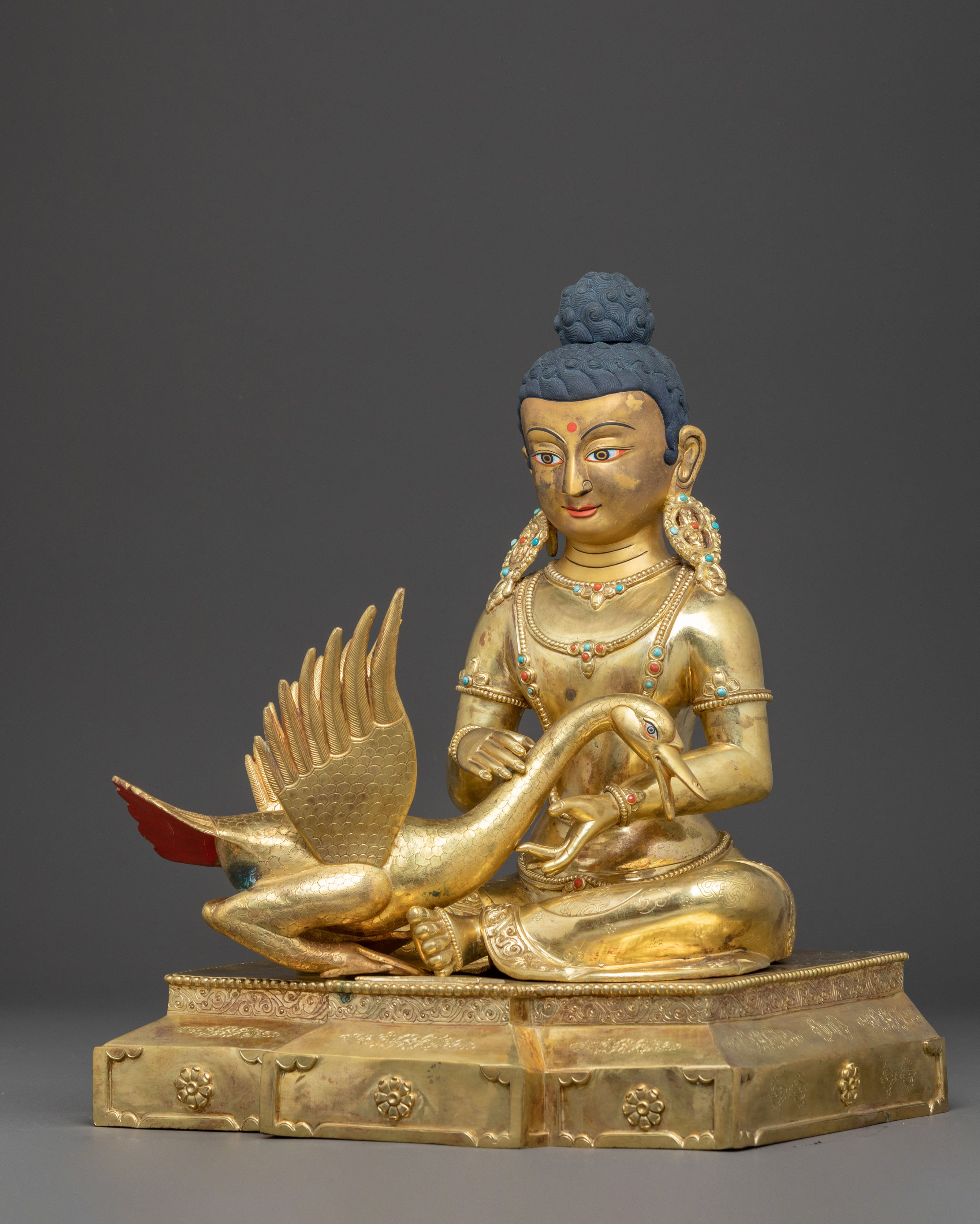 Golden Buddhist Gautama Buddha Statue | Historical Buddha