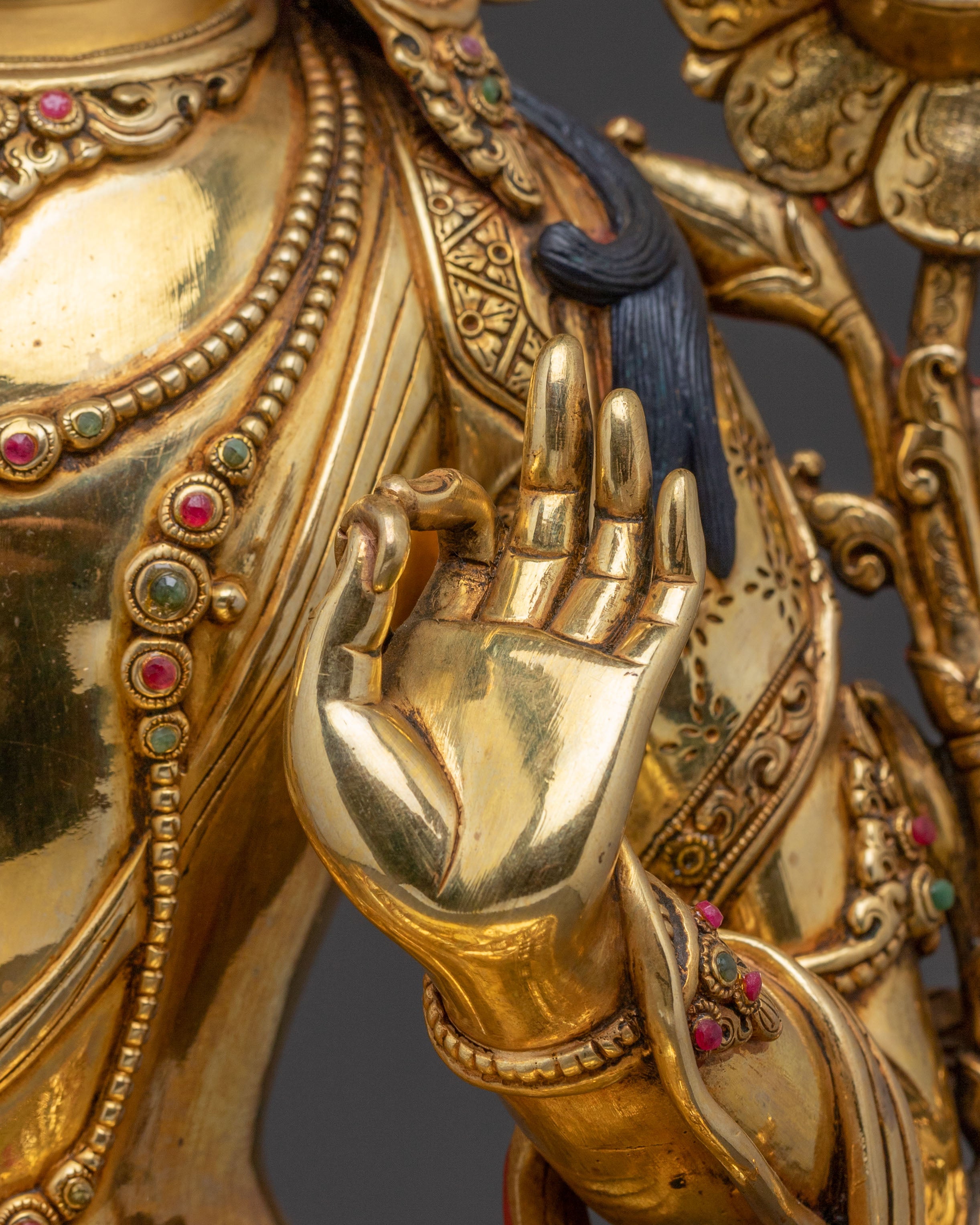 Manjushri Traditional Statue: The Supreme Wisdom Bodhisattva