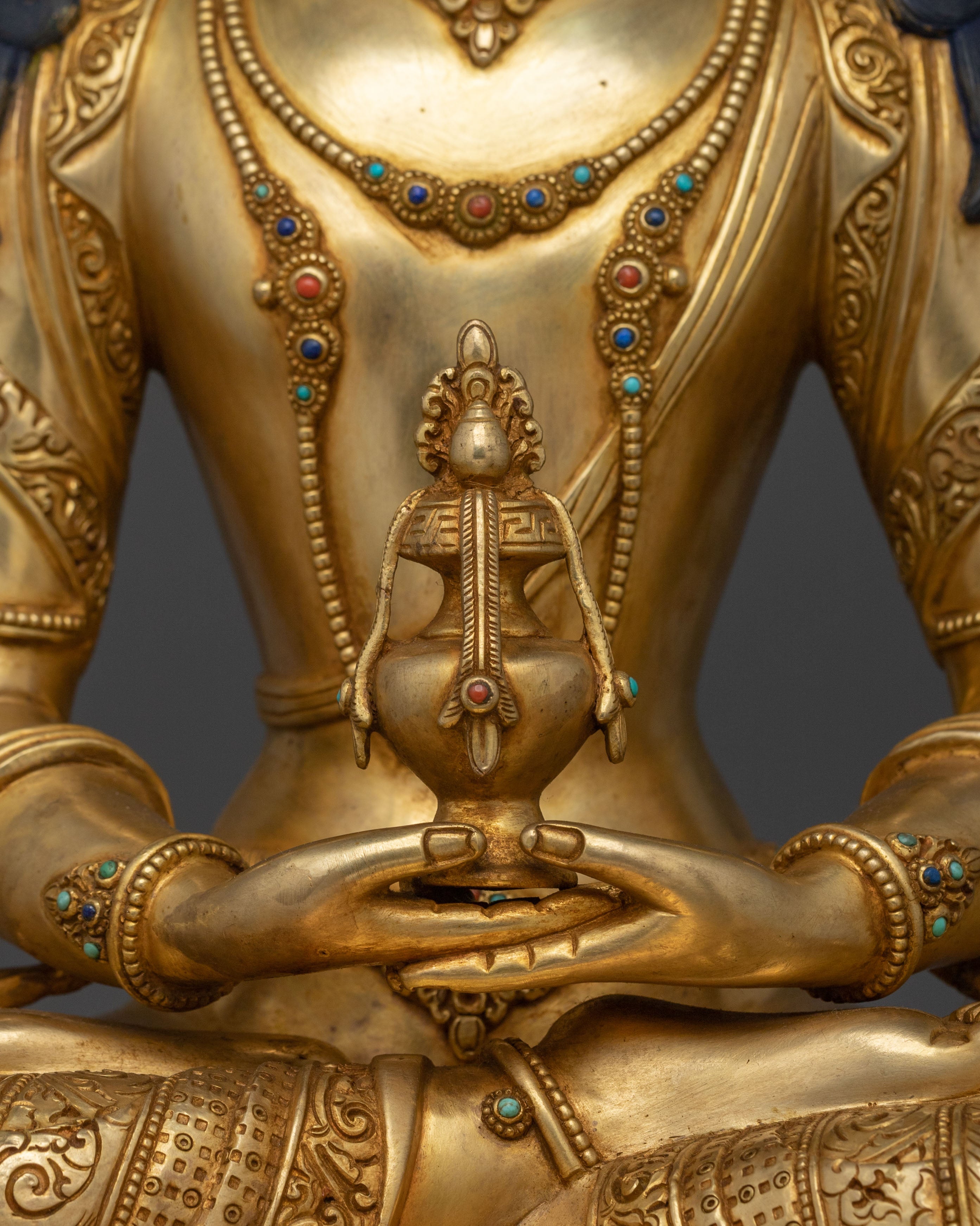 Handmade Amitayus Statue | Long Life Deity