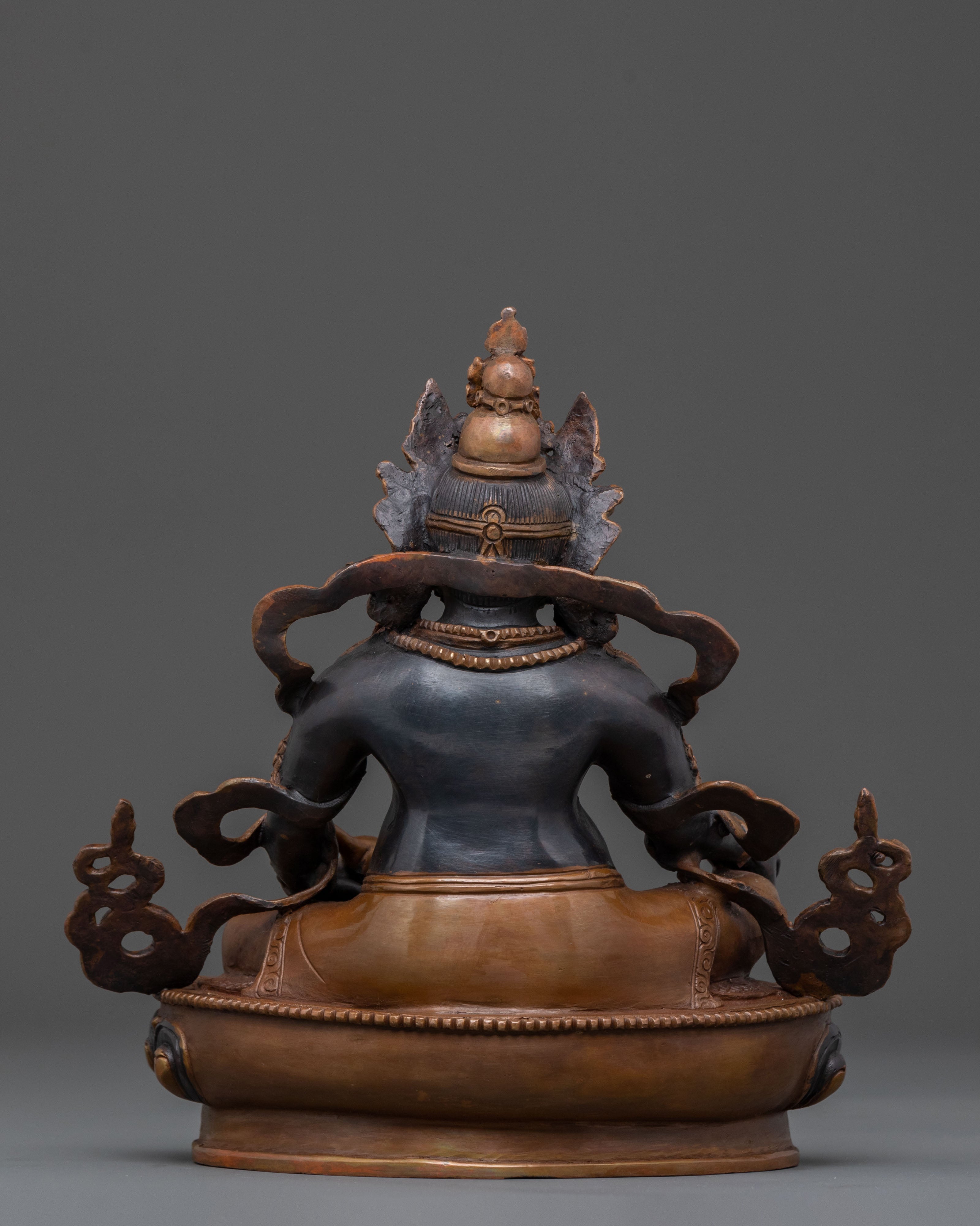 Dzambhala | Oxidized Copper Prosperity Statue