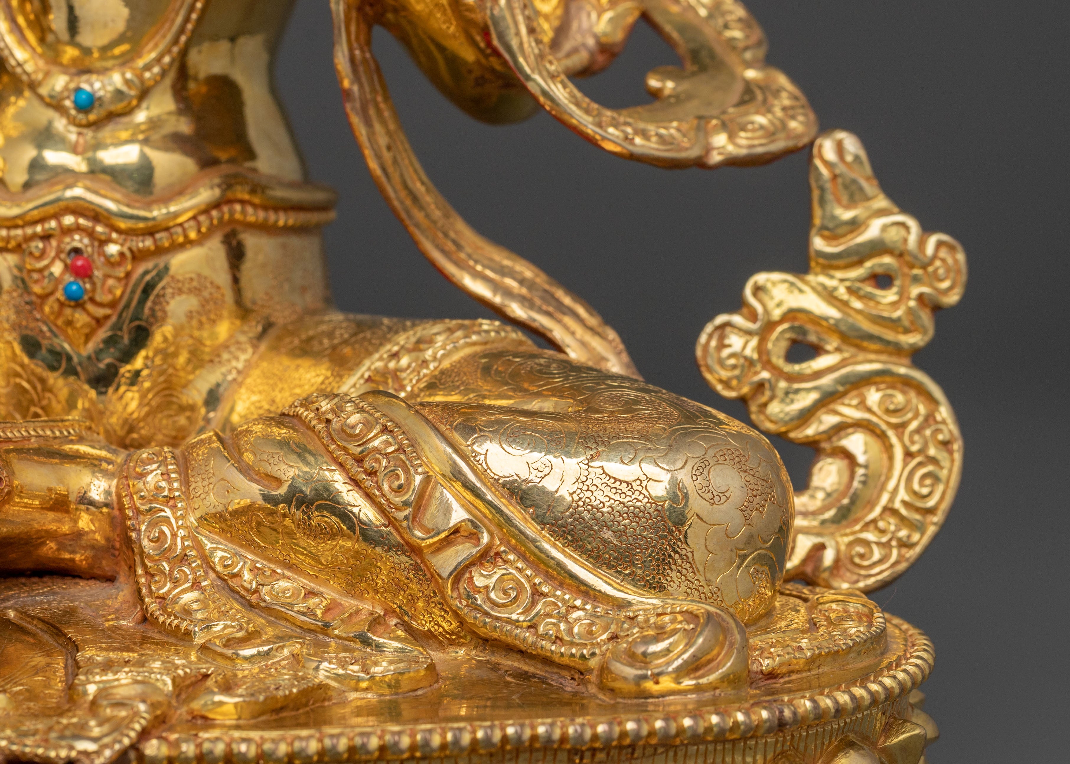 Green Tara Handcrafted Traditional Statue | Buddhist Decor