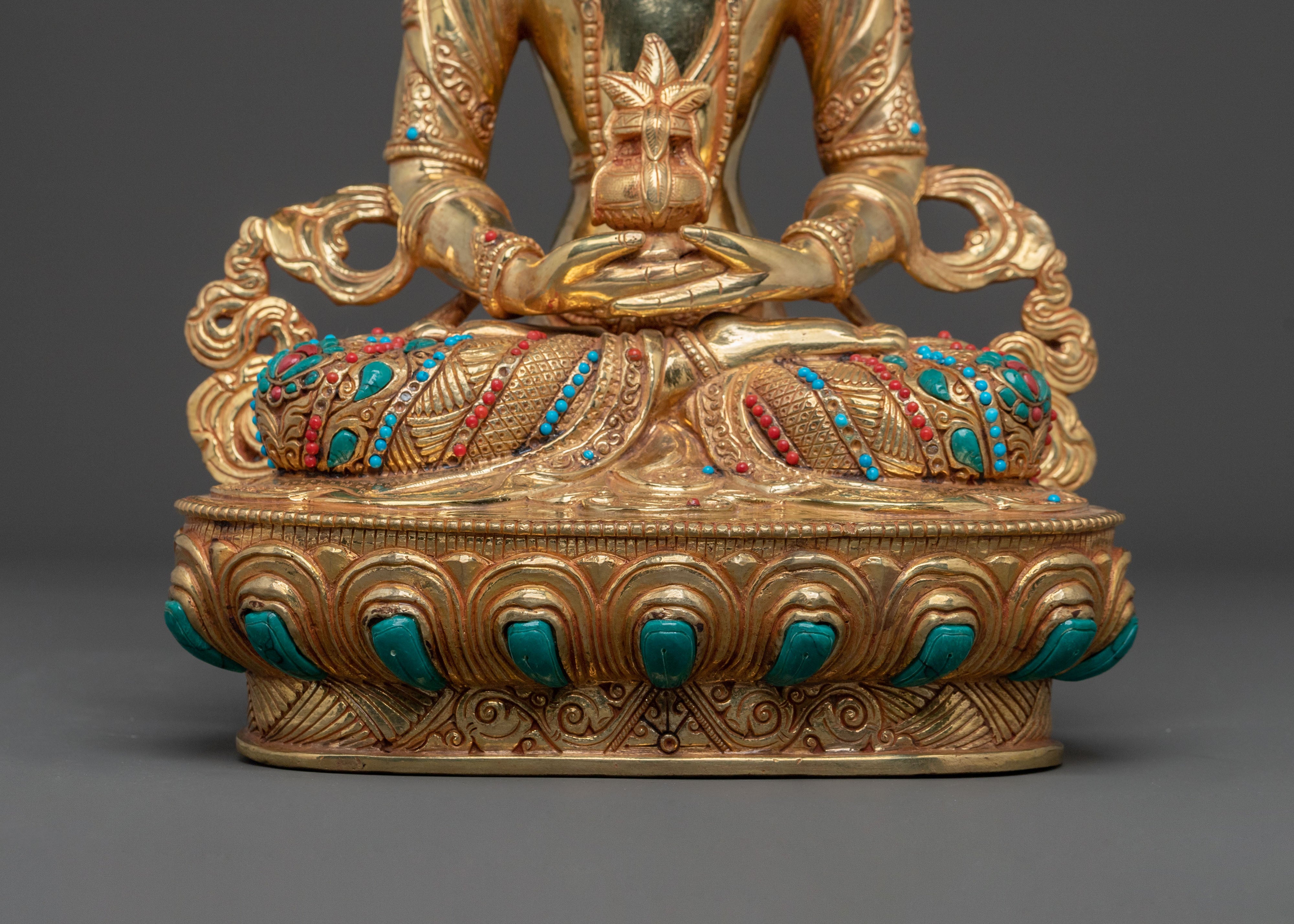 Amitayus Sacred Statue: Boundless Life Buddha