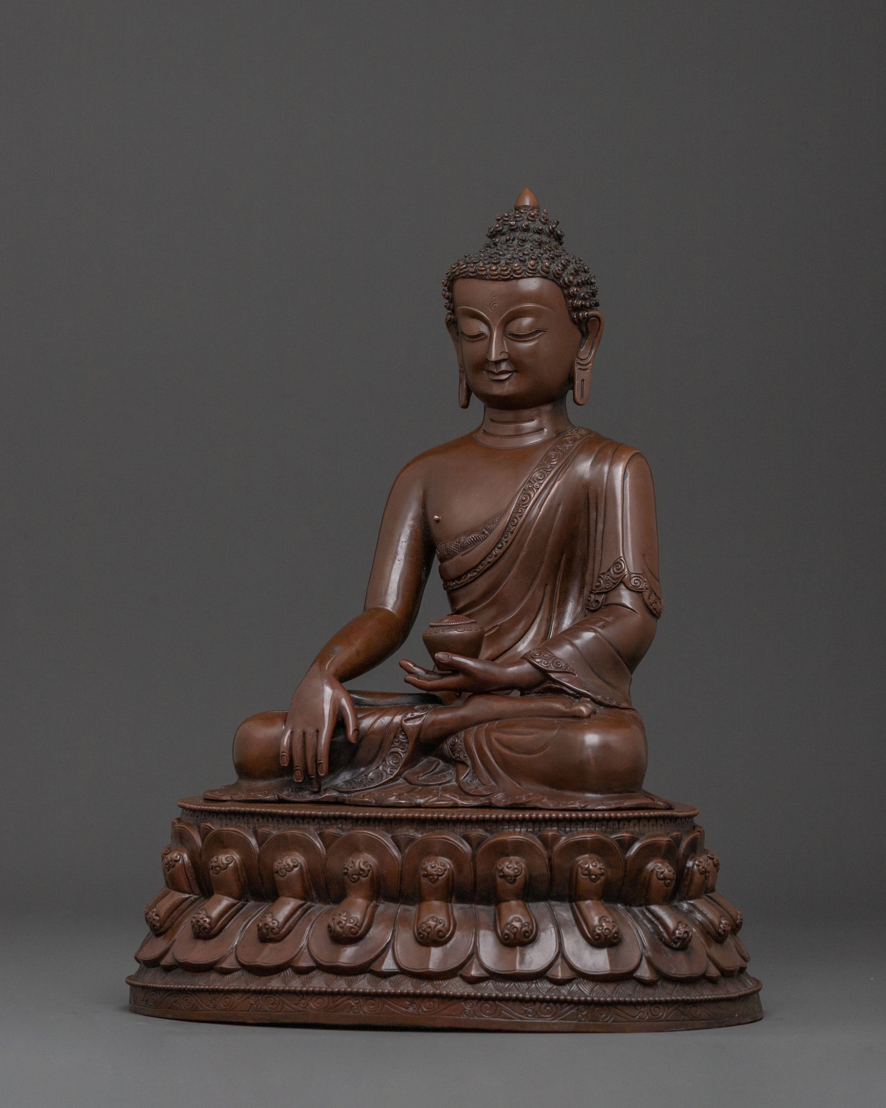 awakened teacher shakyamuni buddha statue