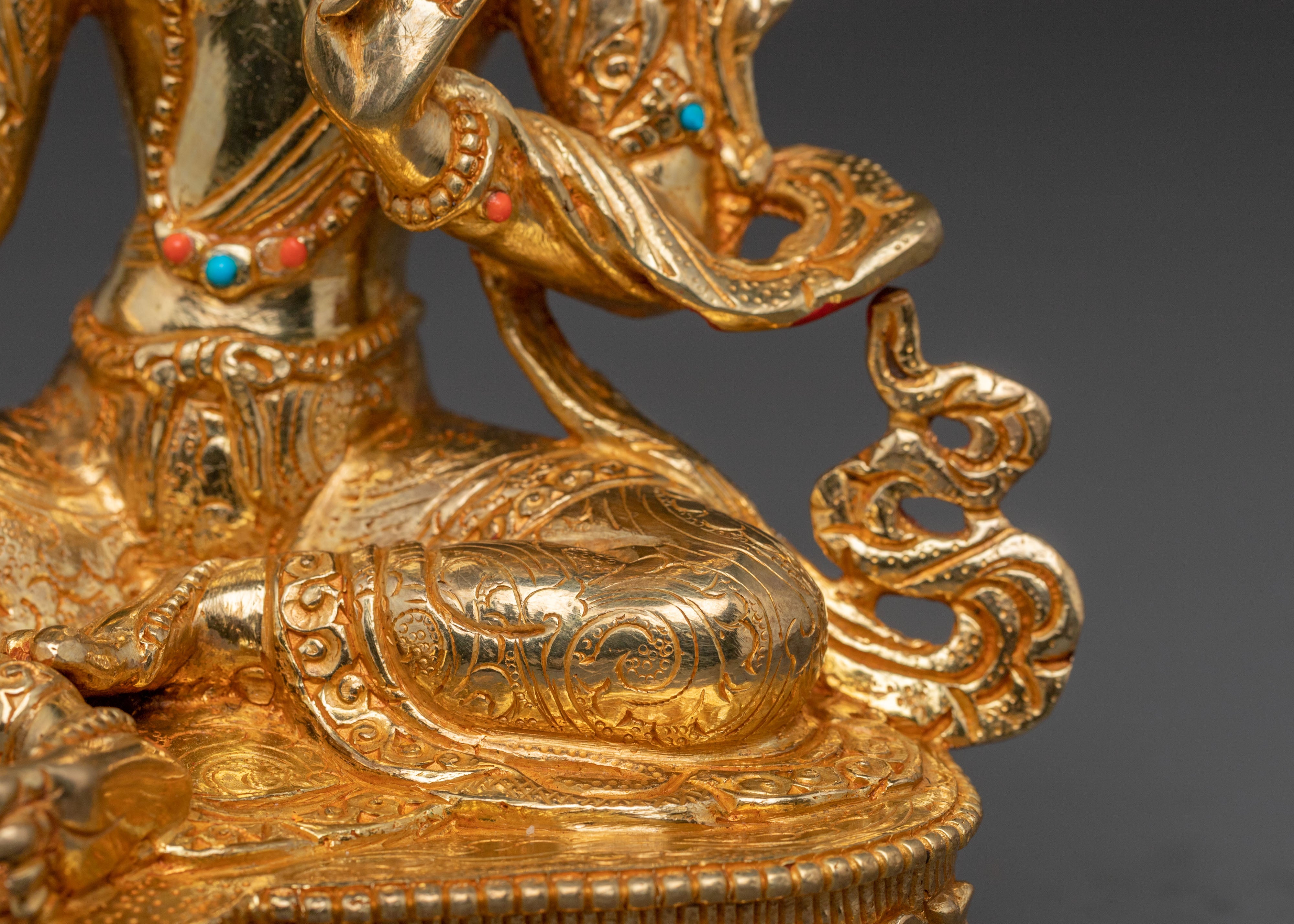 Swift Savior Green Tara Statue | Sacred Altar Decor