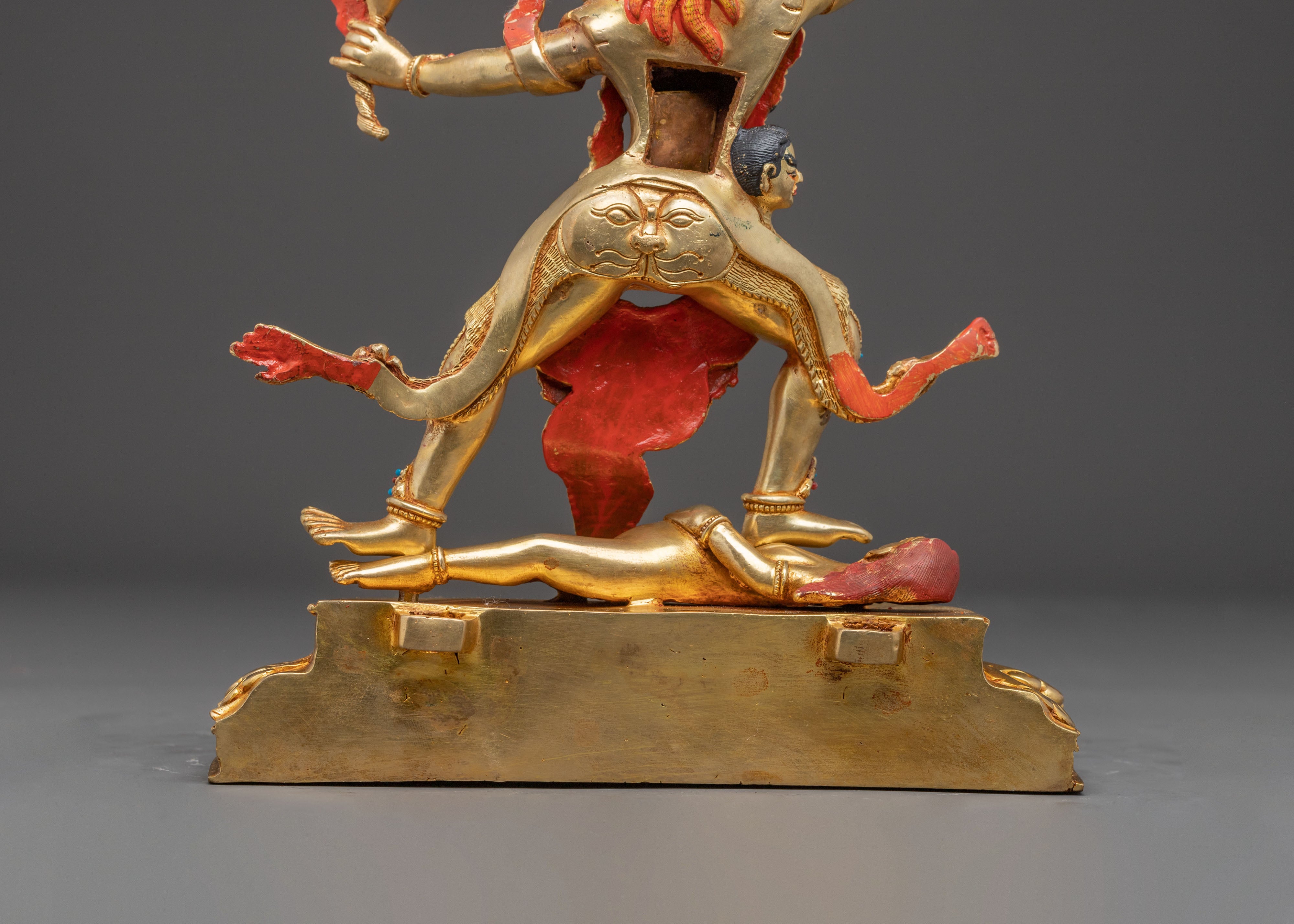 Copper Ekajati Statue: Guardian of the Dharma