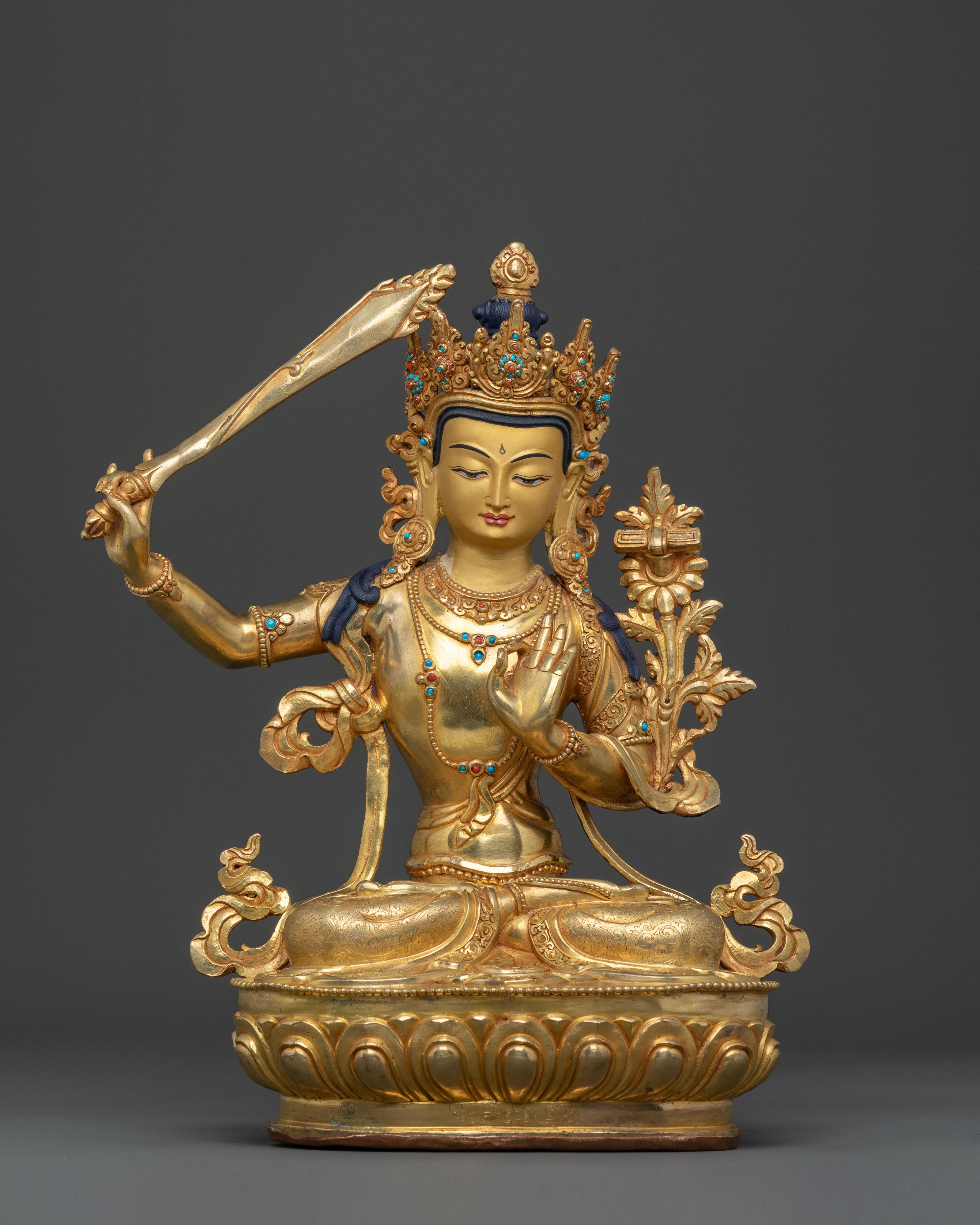 Manjushri Spiritual Statue 