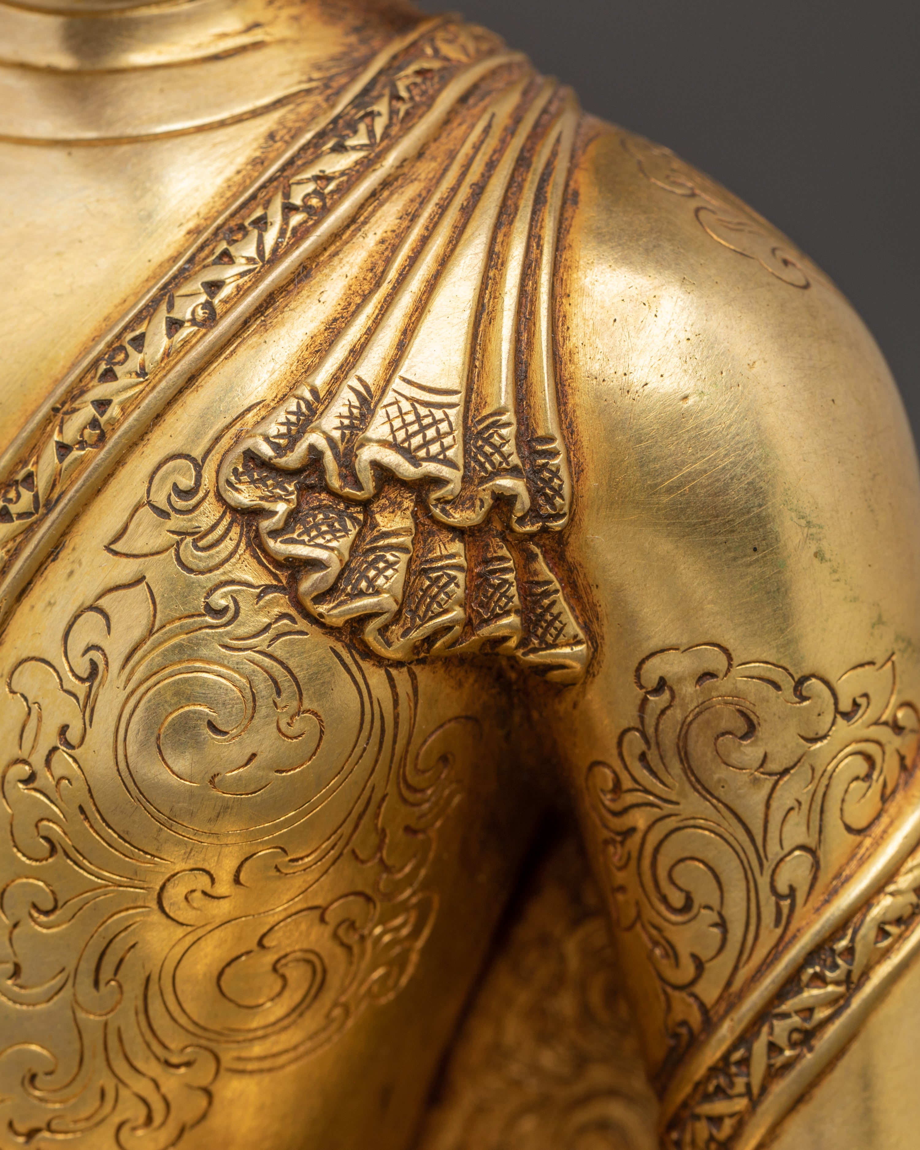 Peaceful Sculpture of Buddha Amitabha | Buddha of Infinite Light
