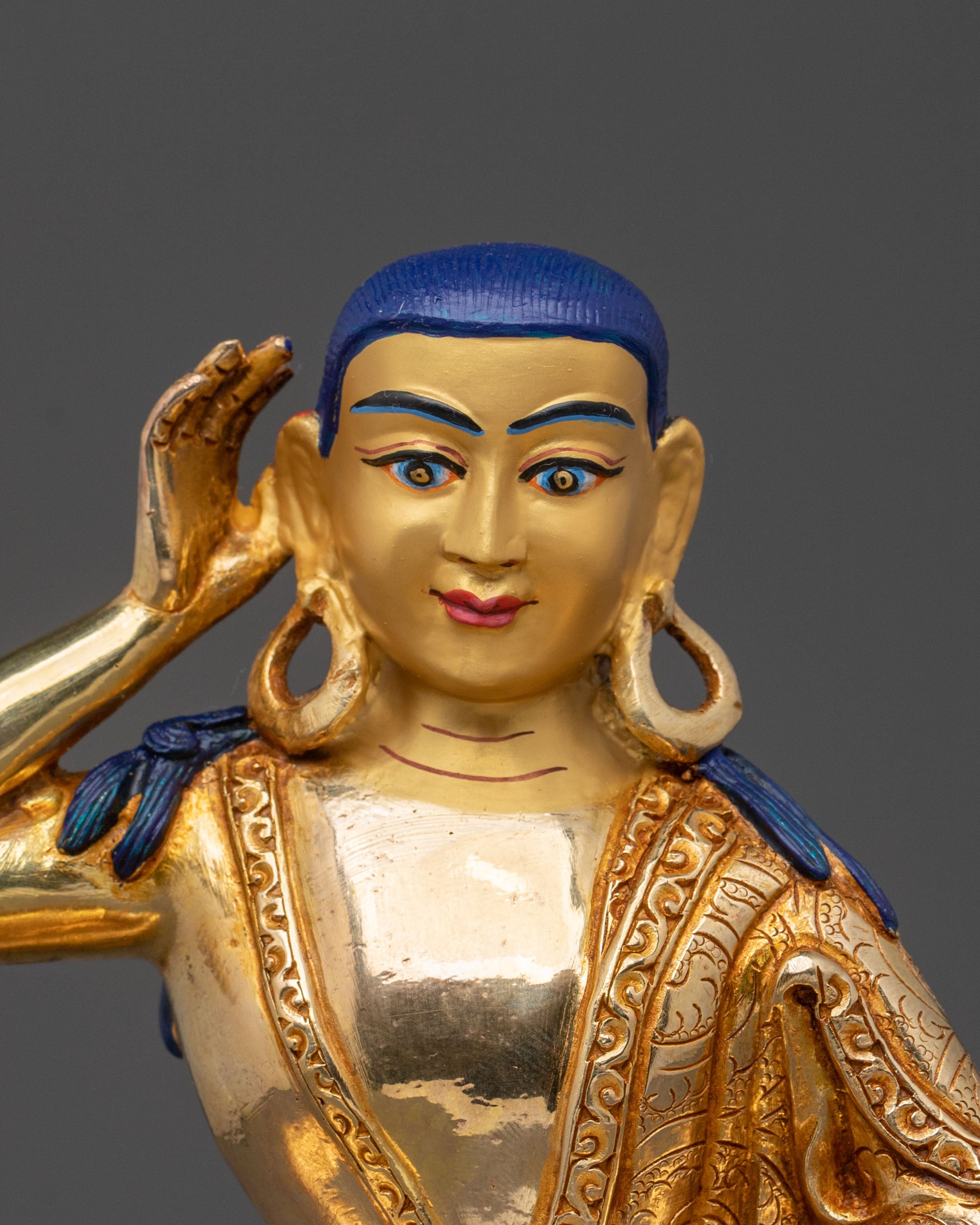 Milarepa Sacred Figurine | Buddhist Master of Wisdom