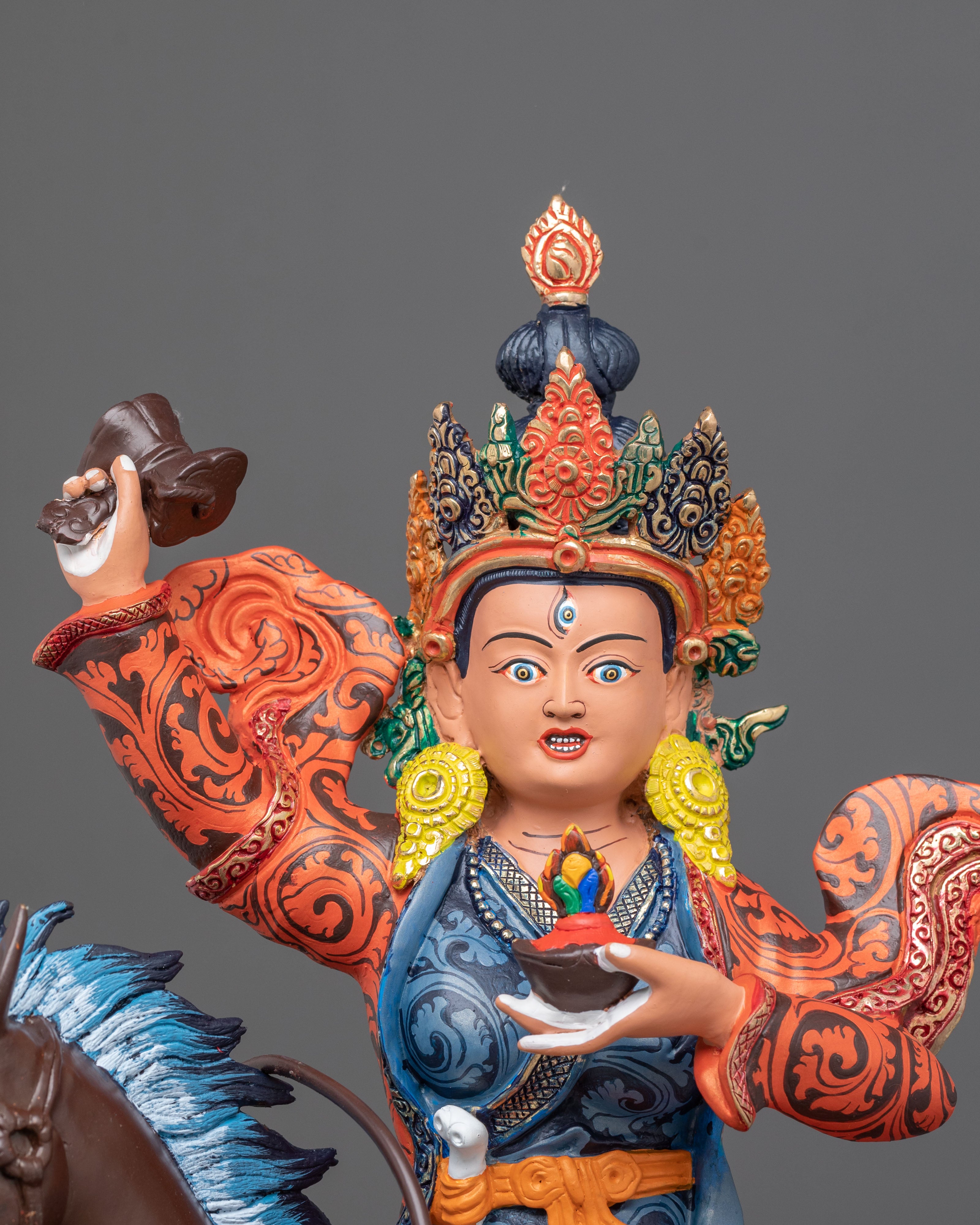 Achi Chokyi Drolma Figurine | 24K Gold Gilded Protector