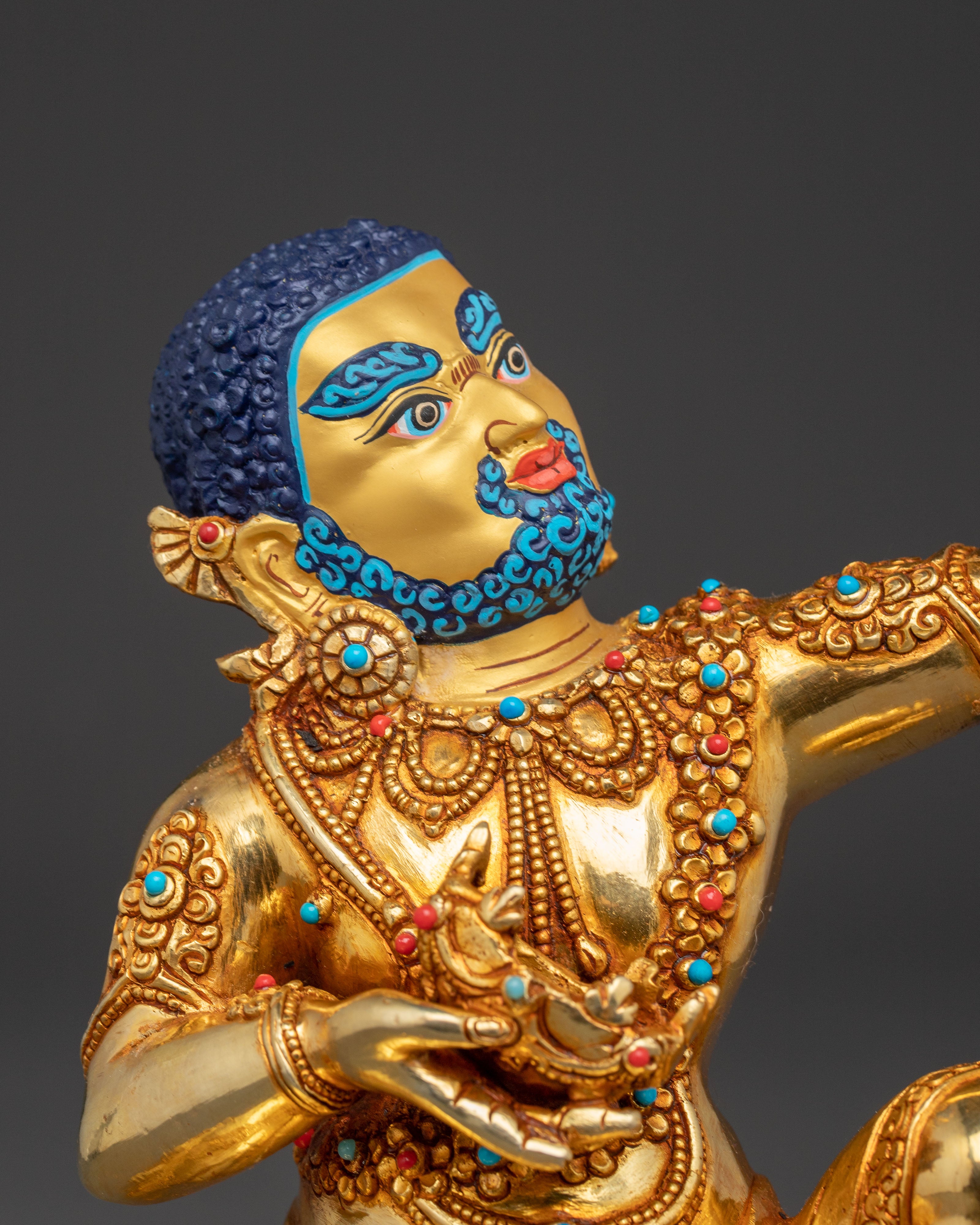 Buddhist Master Virupa Statue