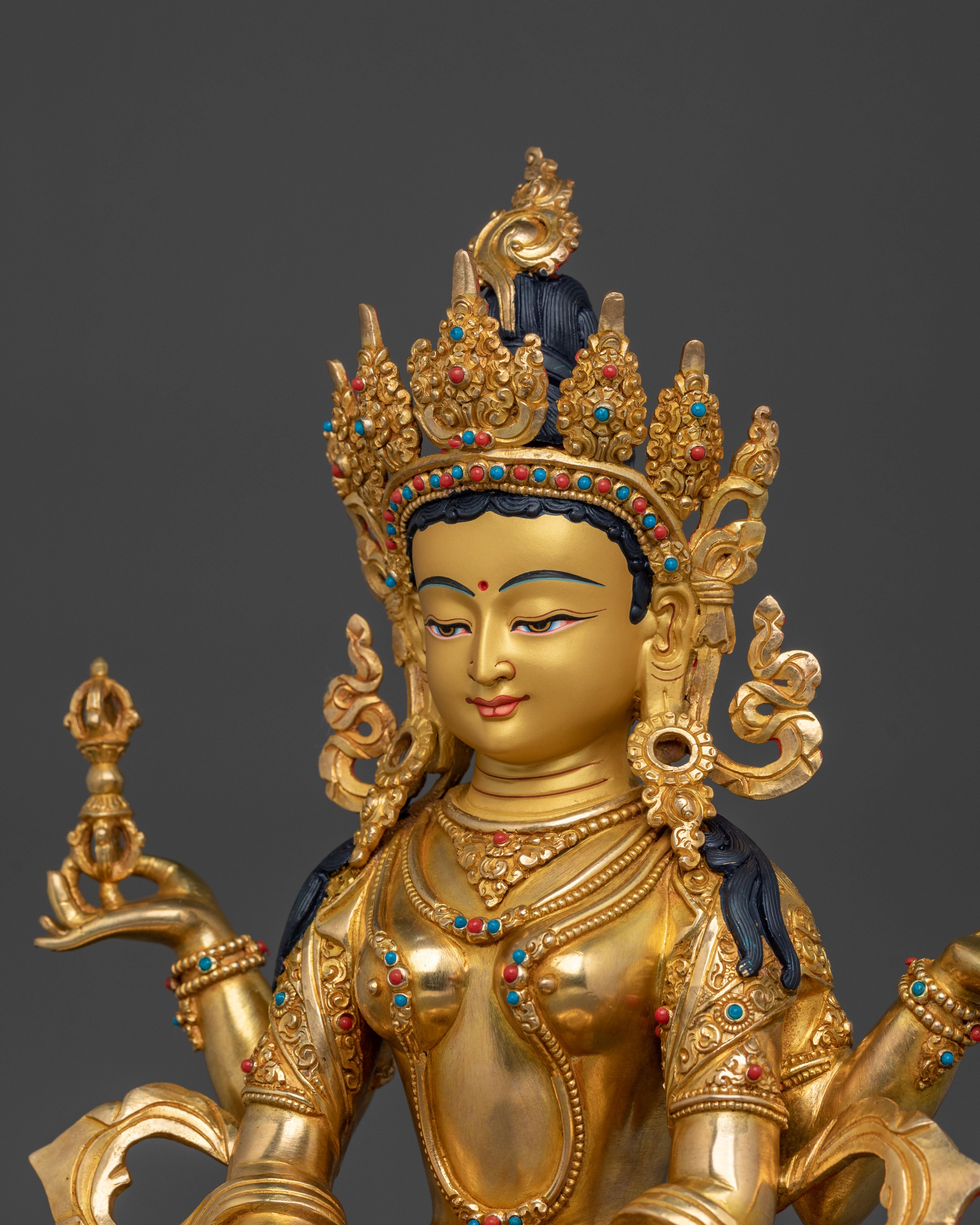 Prajnaparamita Copper Statue | Symbol of Wisdom and Enlightenment