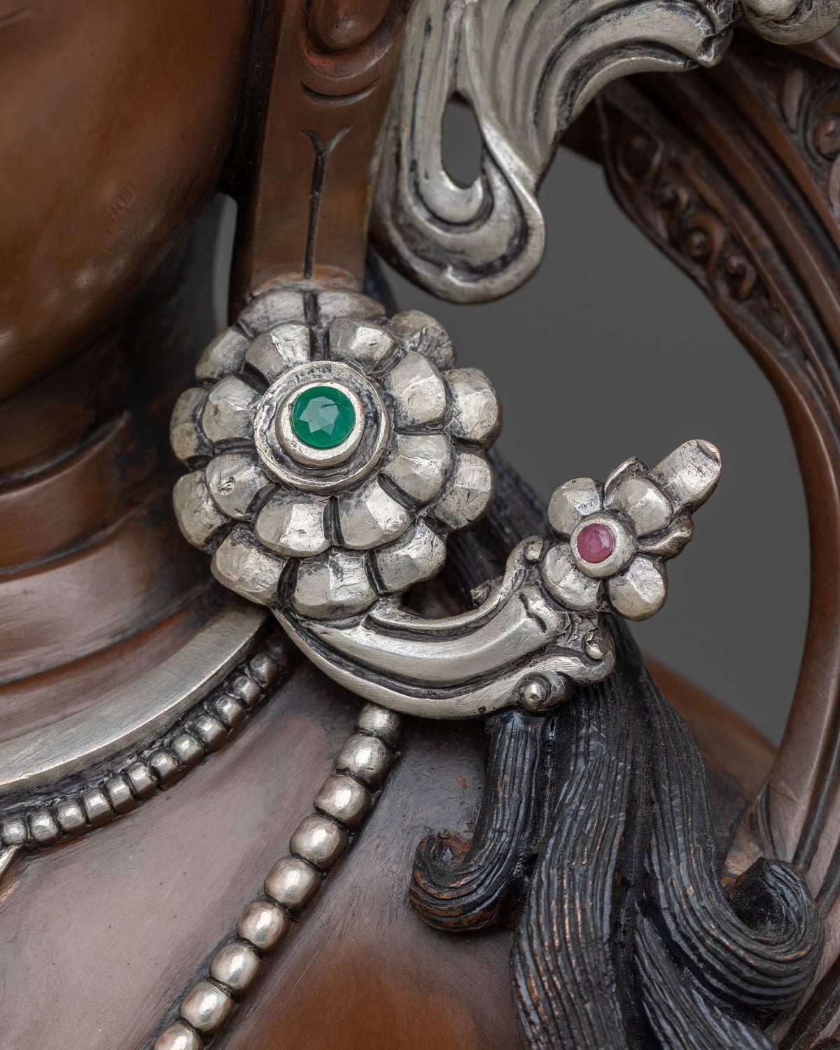Vajrasattva Sculpture | Buddhist Purification Deity Figurine