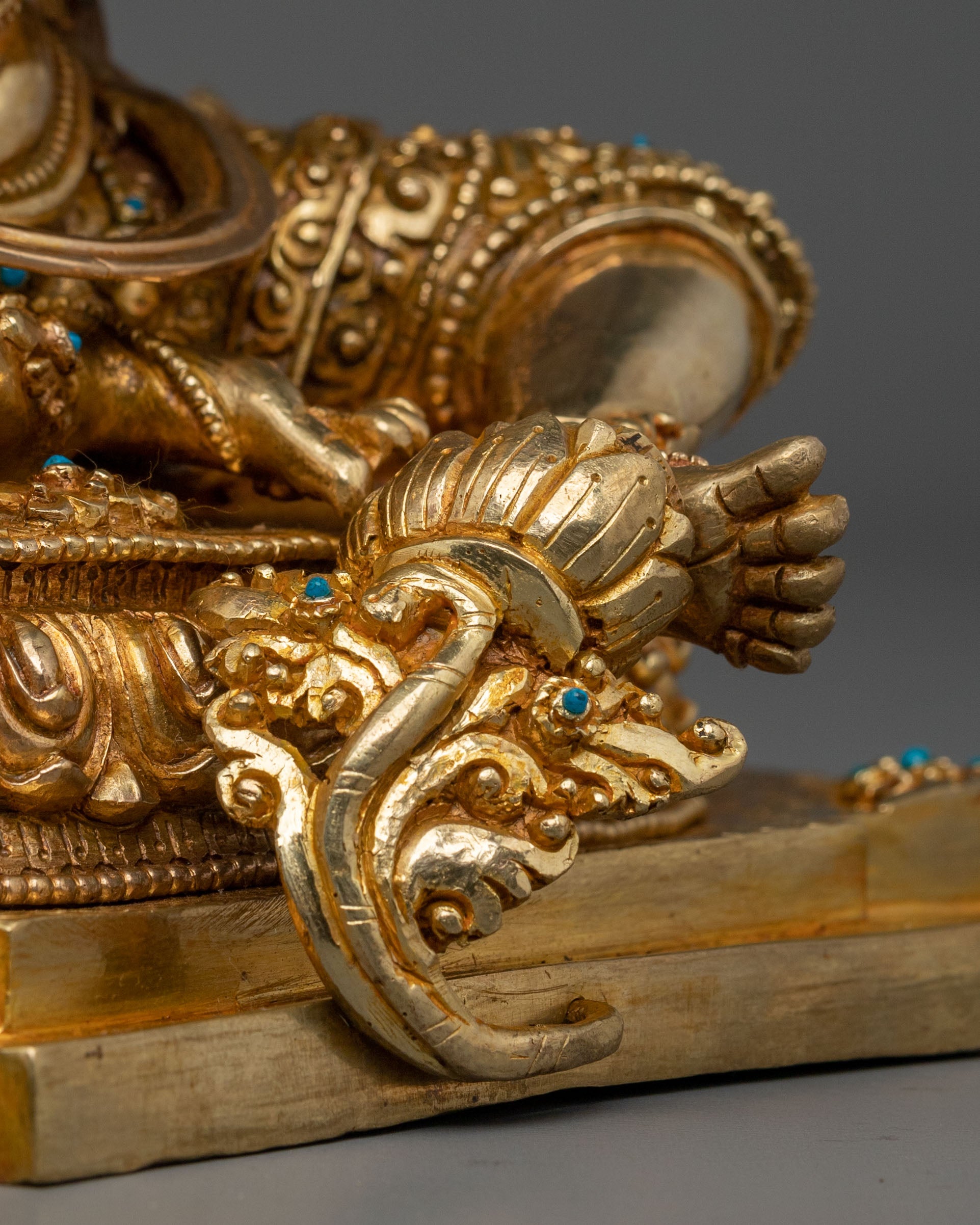 Tikshna Manjushri Sacred Sculpture | Wrathful Bodhisattva of Wisdom