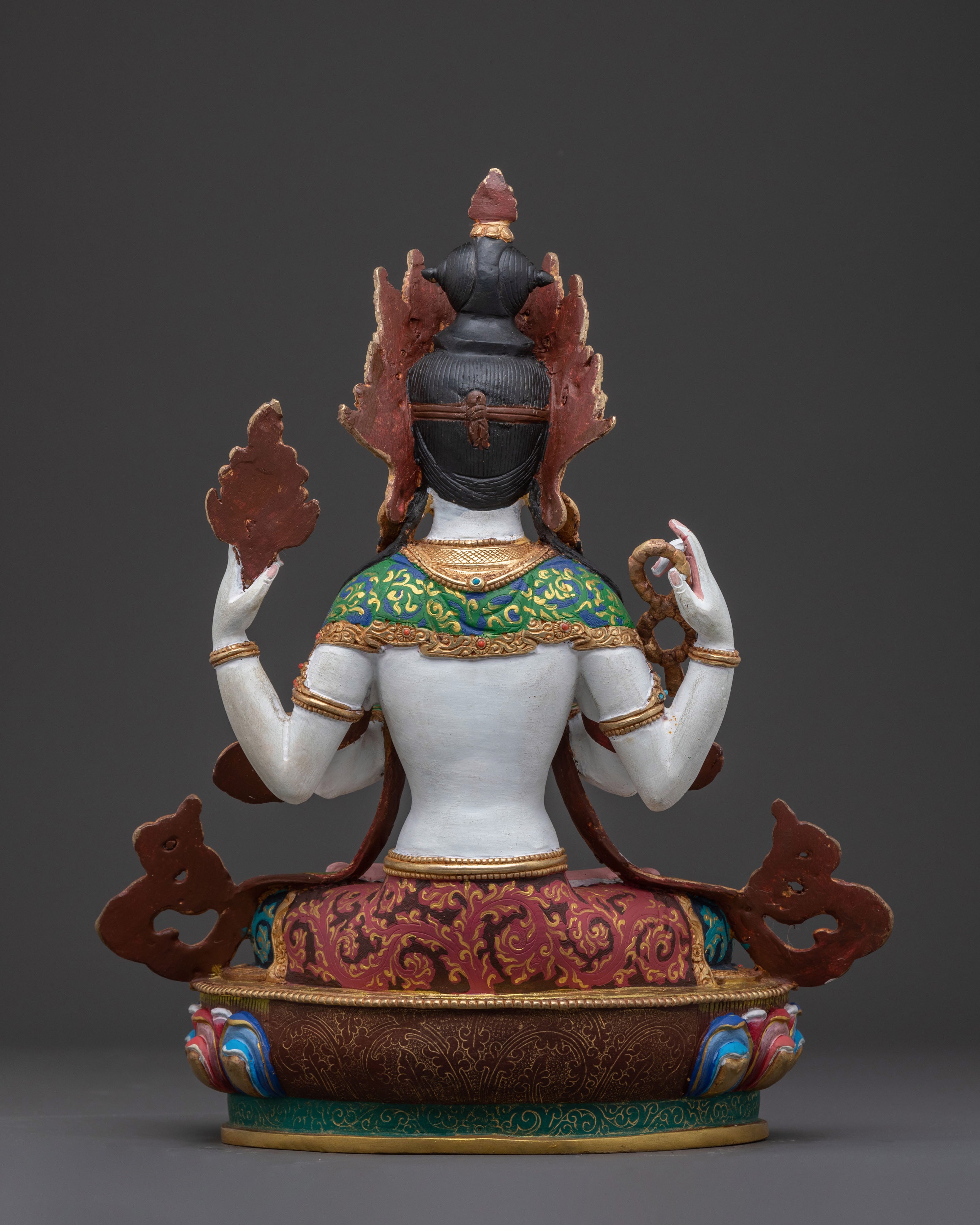 Handcrafted Chenrezig Statue | Spiritual Icon