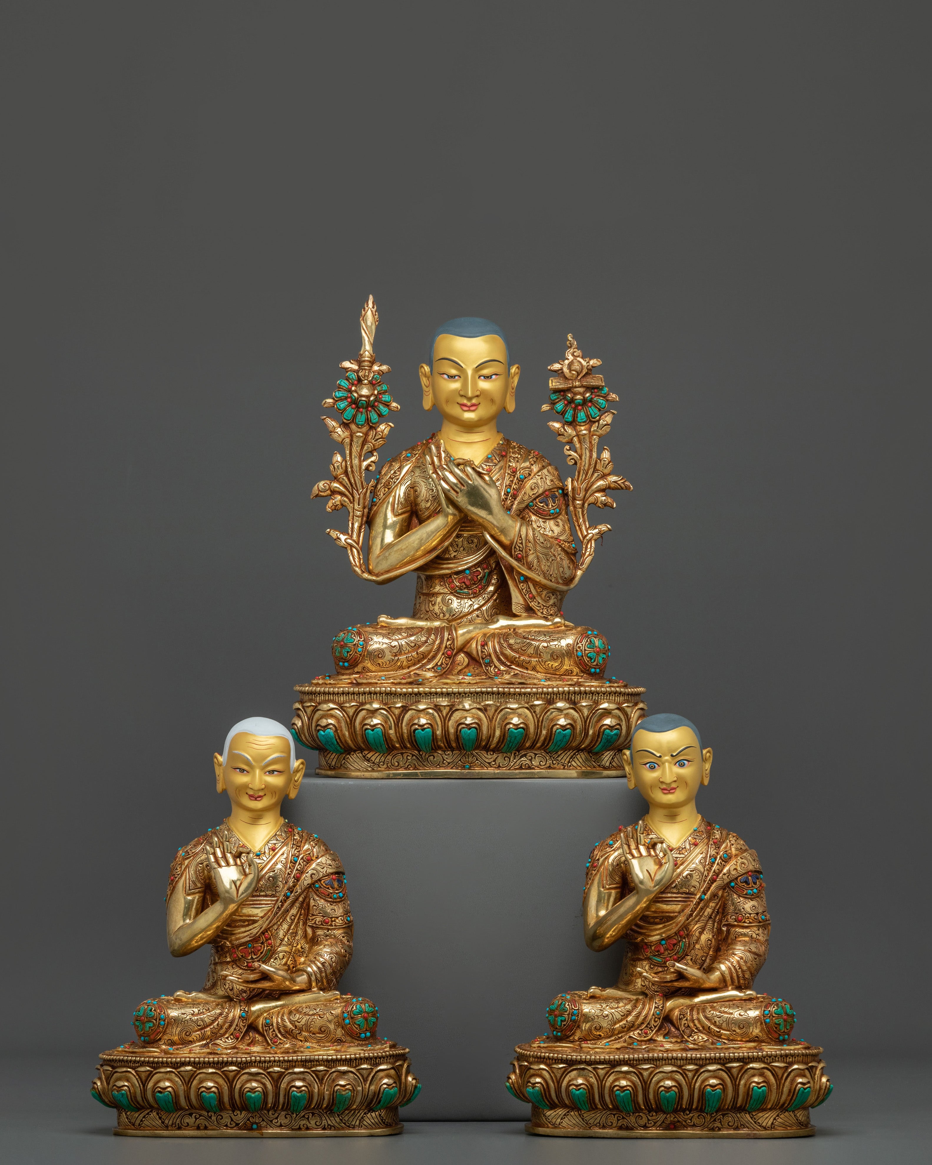 Tsongkhapa with Disciples | Master of Tibetan Buddhism