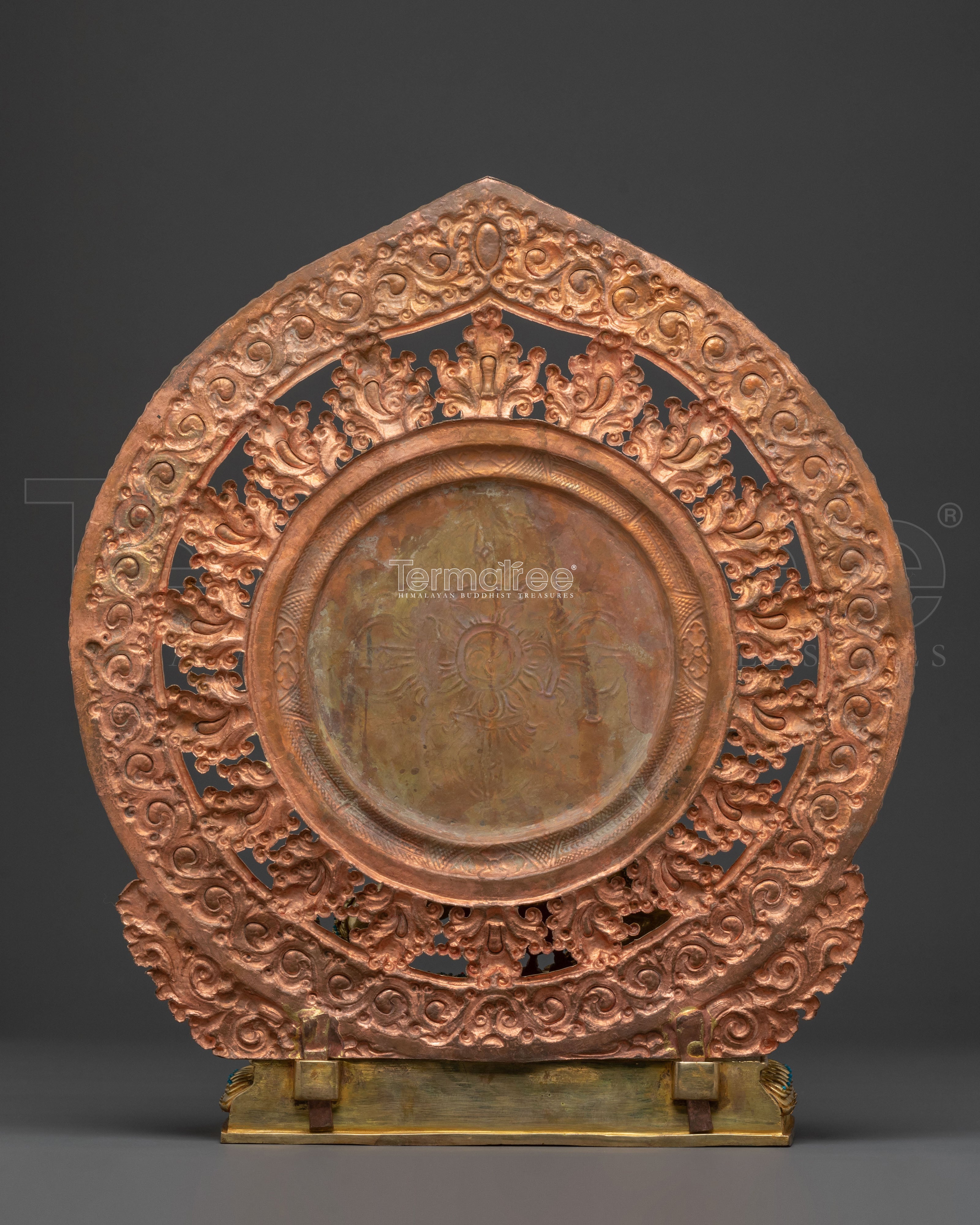 A Radiant Black Dzambhala Spiritual Wealth Statue