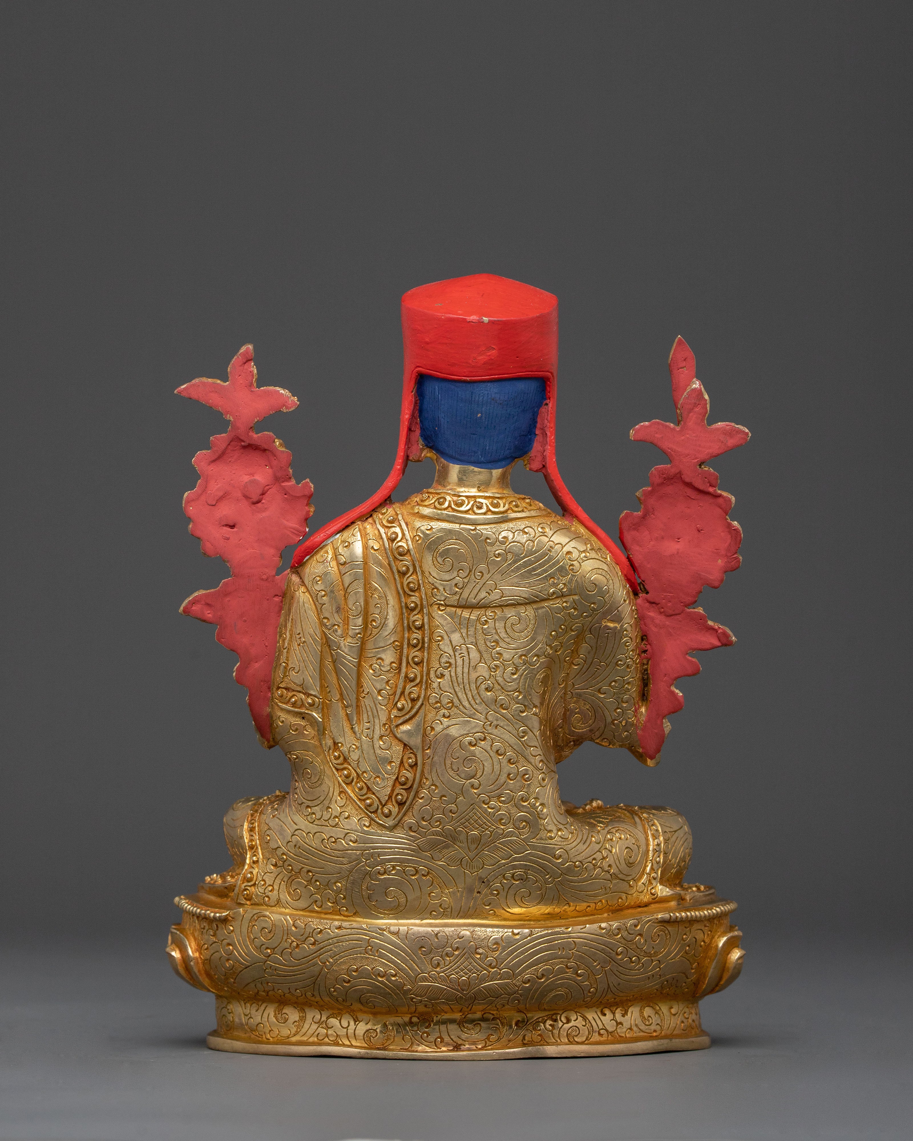 Tsongkhapa Master Statue in 24K Gold