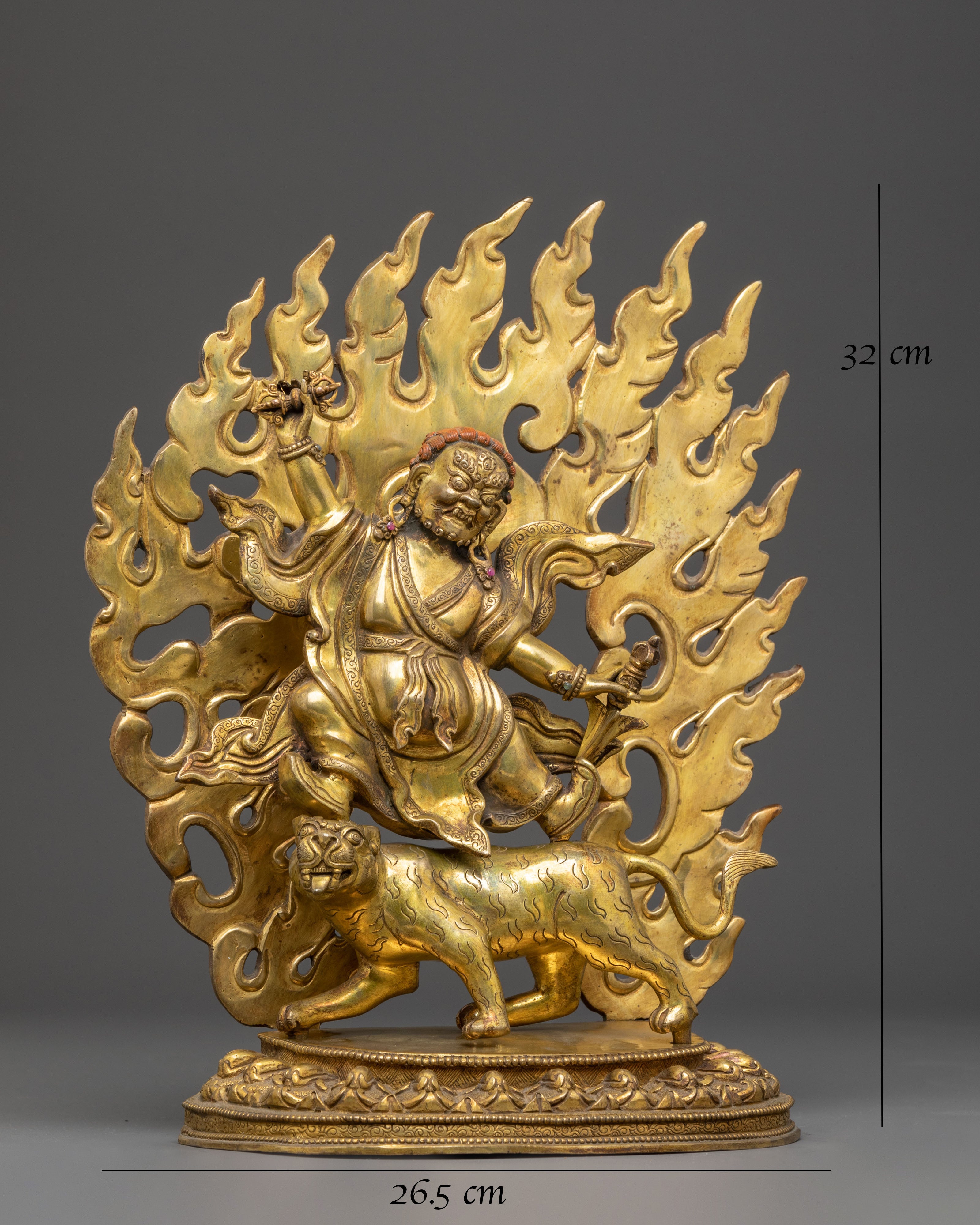 Handmade Dorje Drolo Buddhist Statue | Tantric Protector