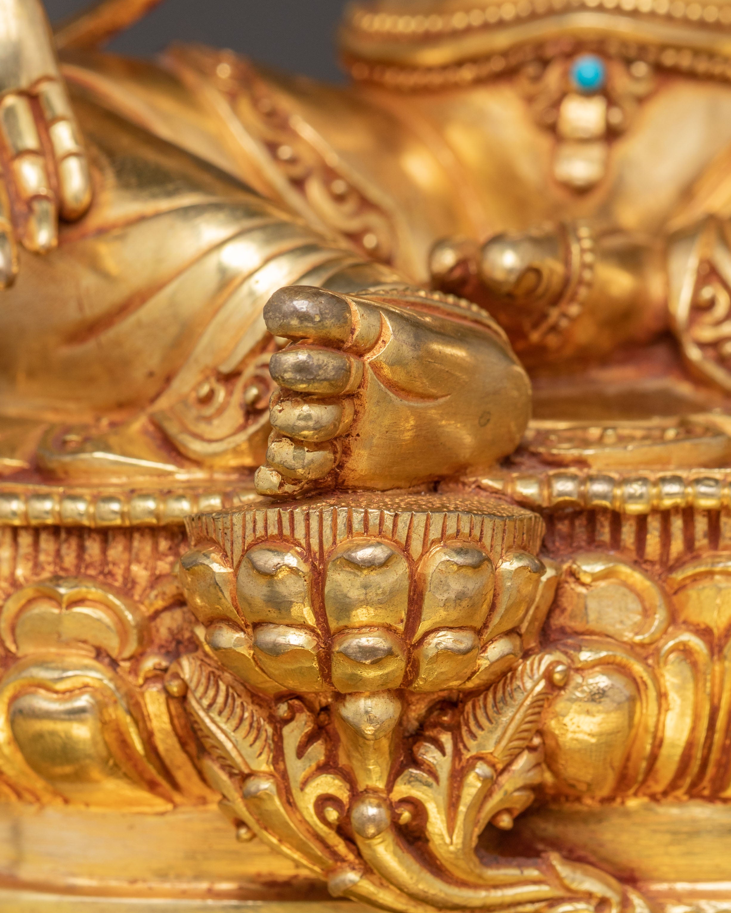 Handmade Twenty-One Tara Copper Set | 21 Tara Sculpture Set