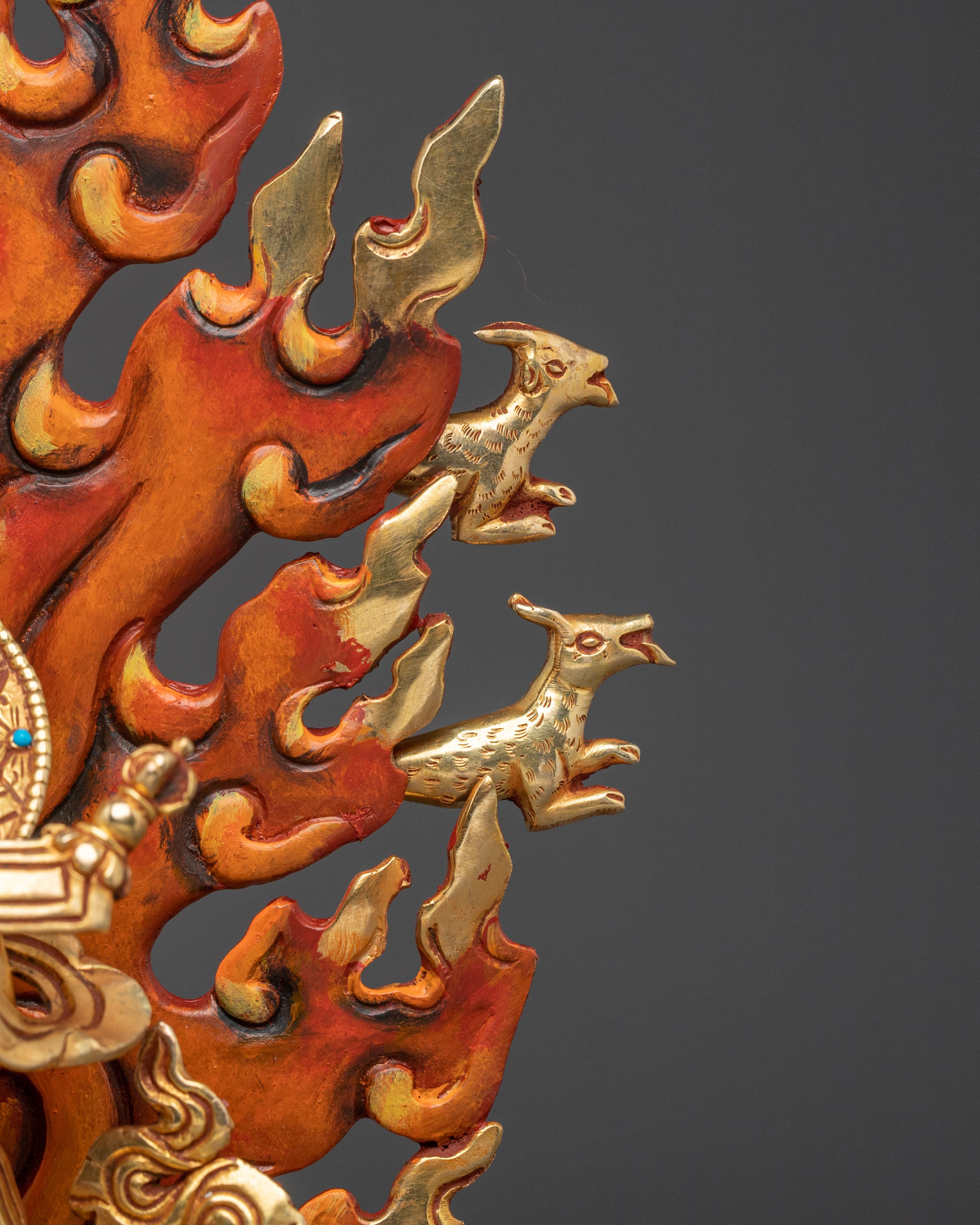 Shakya Mahakala Statue | Tibetan Protector Deity