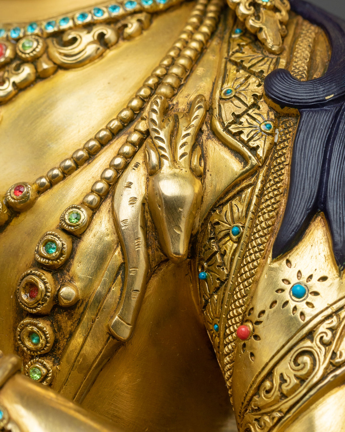 Himalayan Figurine of Chenrezig | Embodiment of Infinite Compassion