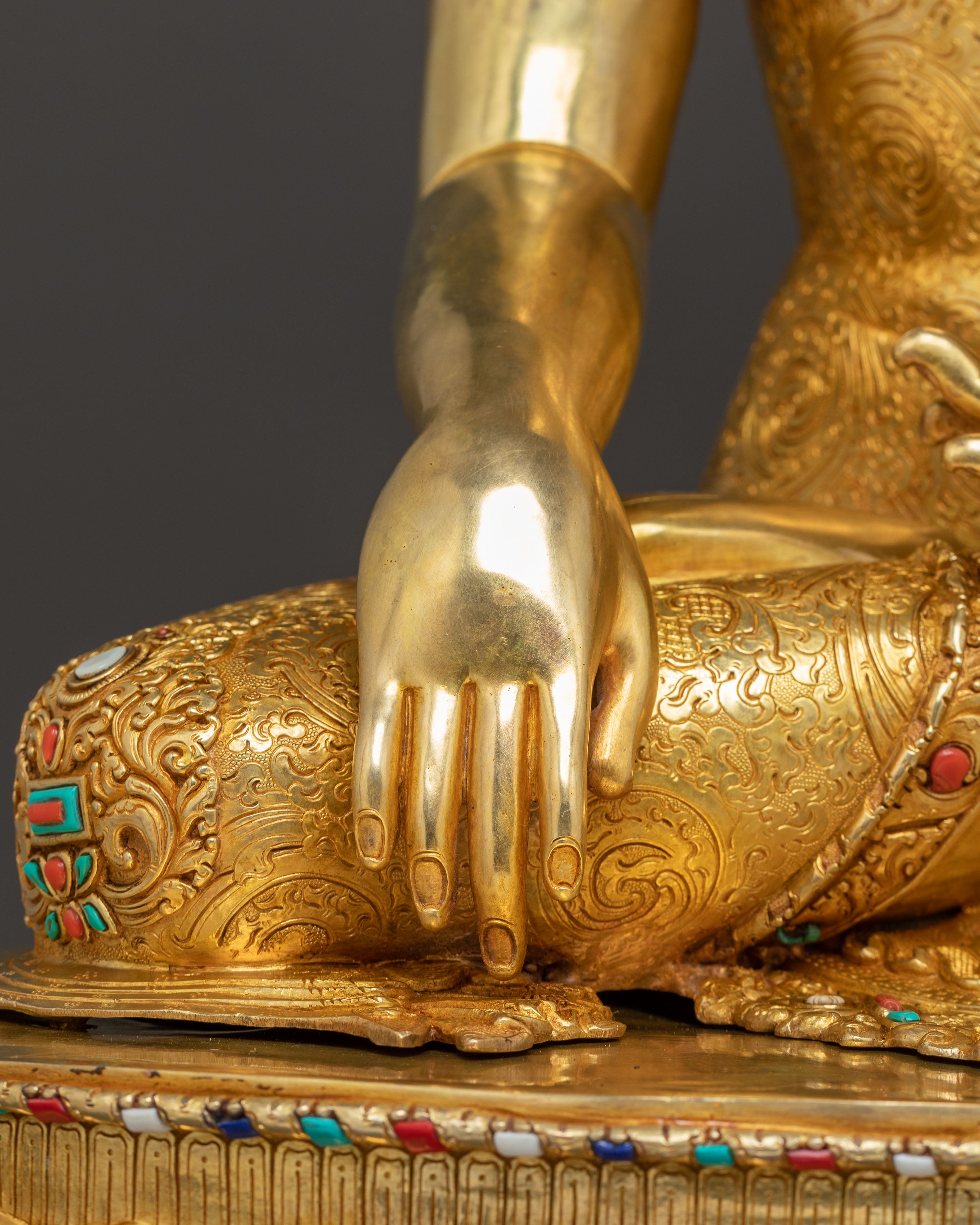 Shakyamuni Buddha Blessing Statue |  Masterpiece Statue