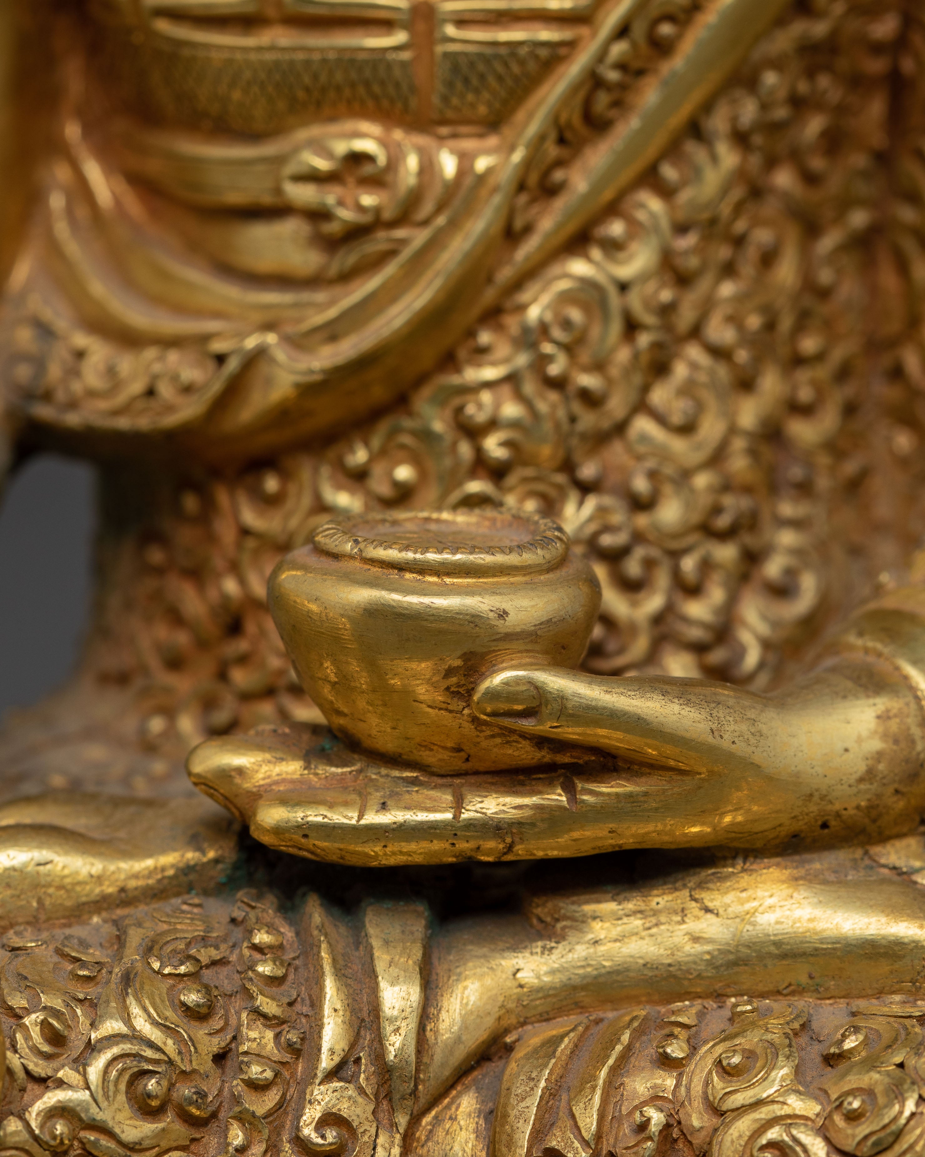 Shakyamuni Buddha Statue with Gemstones | Mindfulness & Dharma Decor