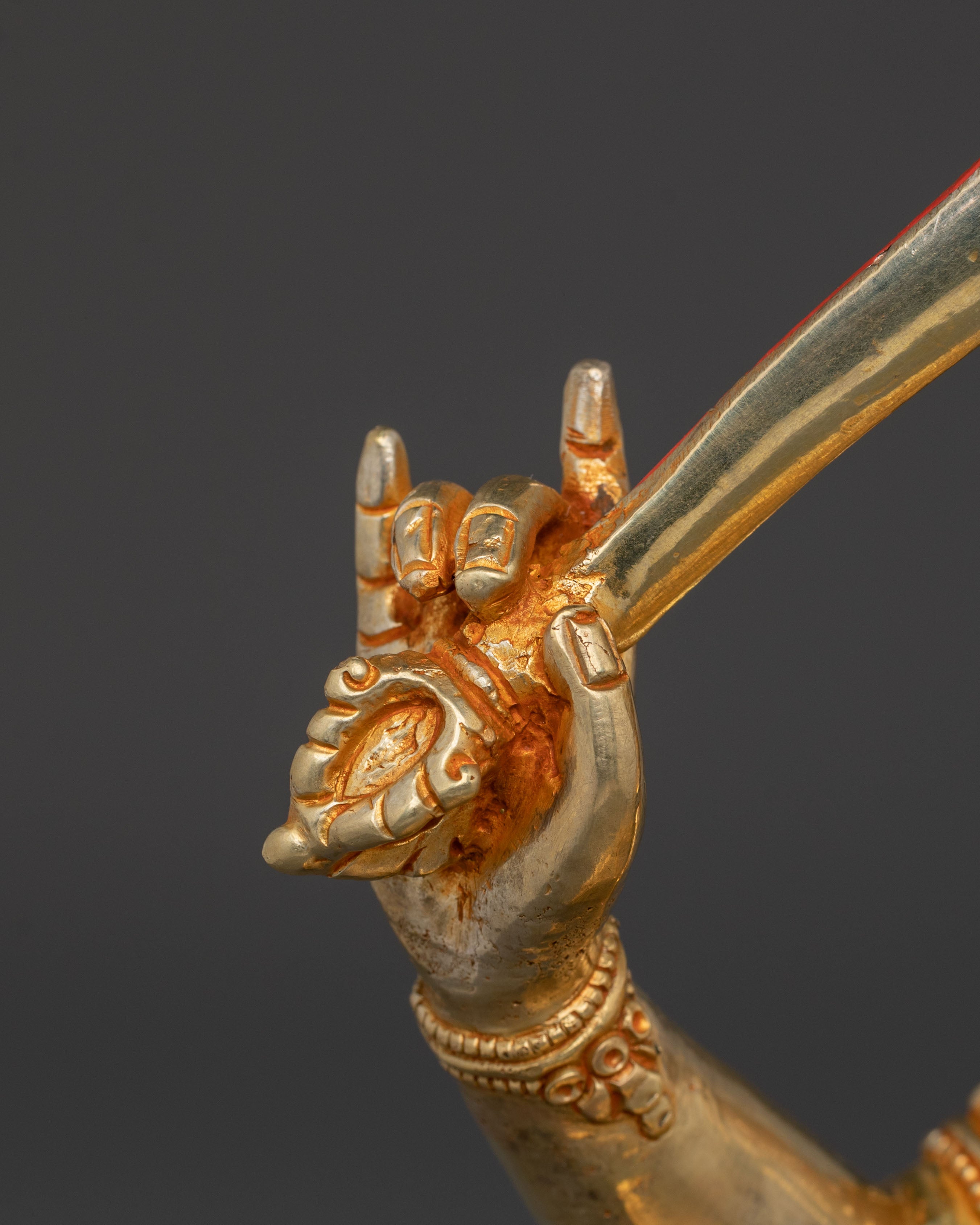 Majestic Manjushri Statue | Idol of Knowledge