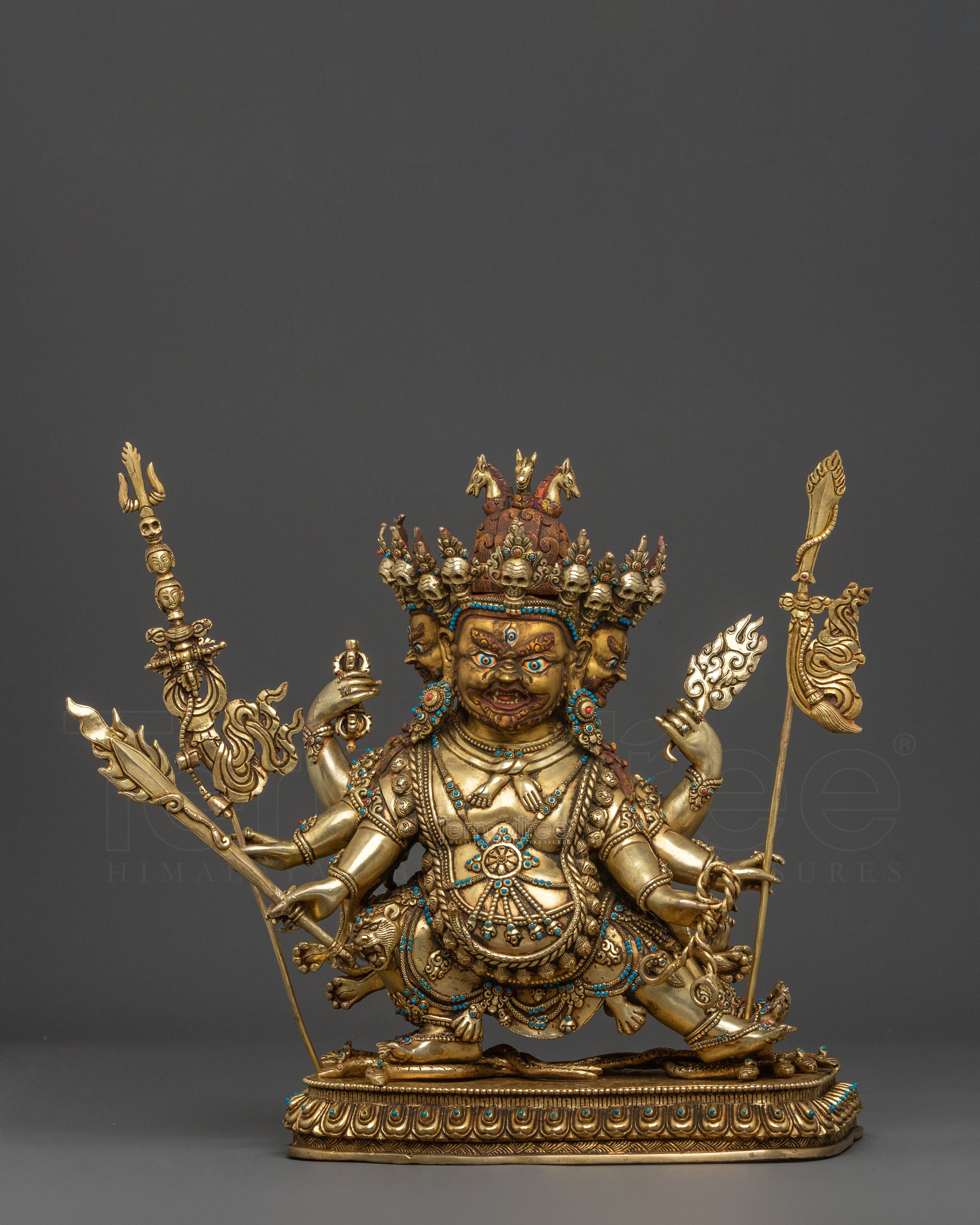 Hayagriva Wrathful Protector Statue for Rituals