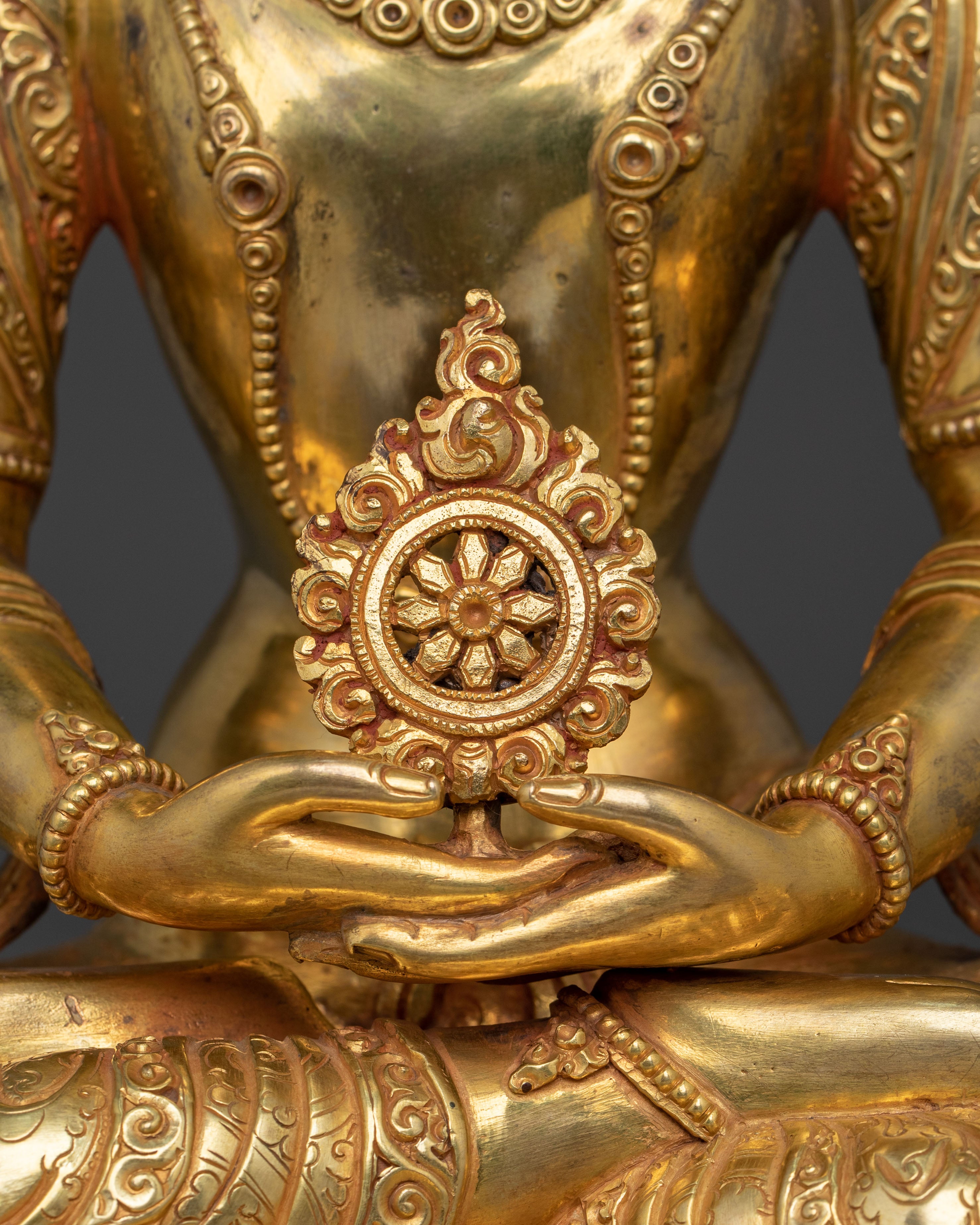 Three-Headed Vairocana Statue | Altar Home Decor